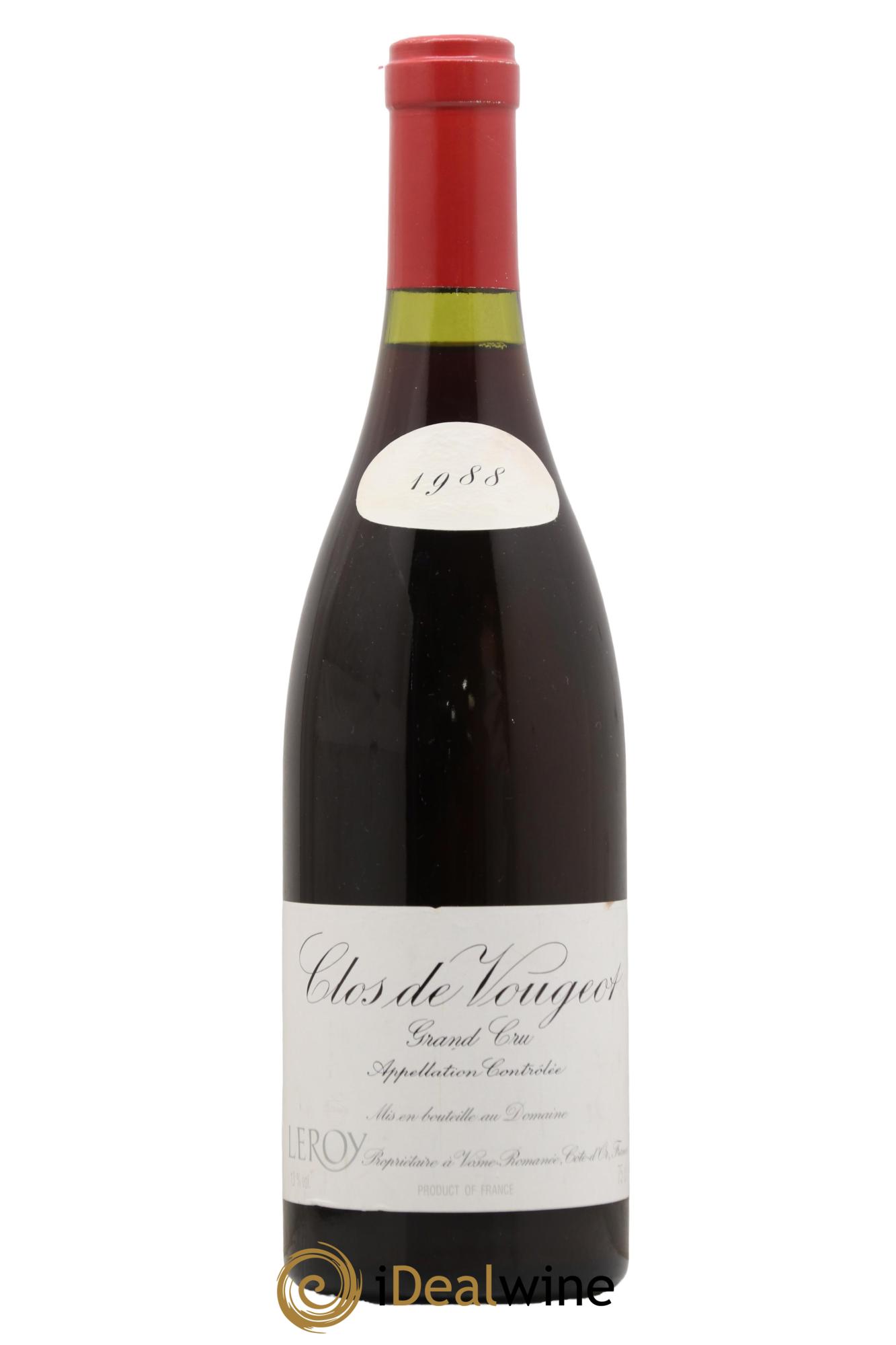 Clos de Vougeot GRAND_CRU -  Leroy (Domaine)