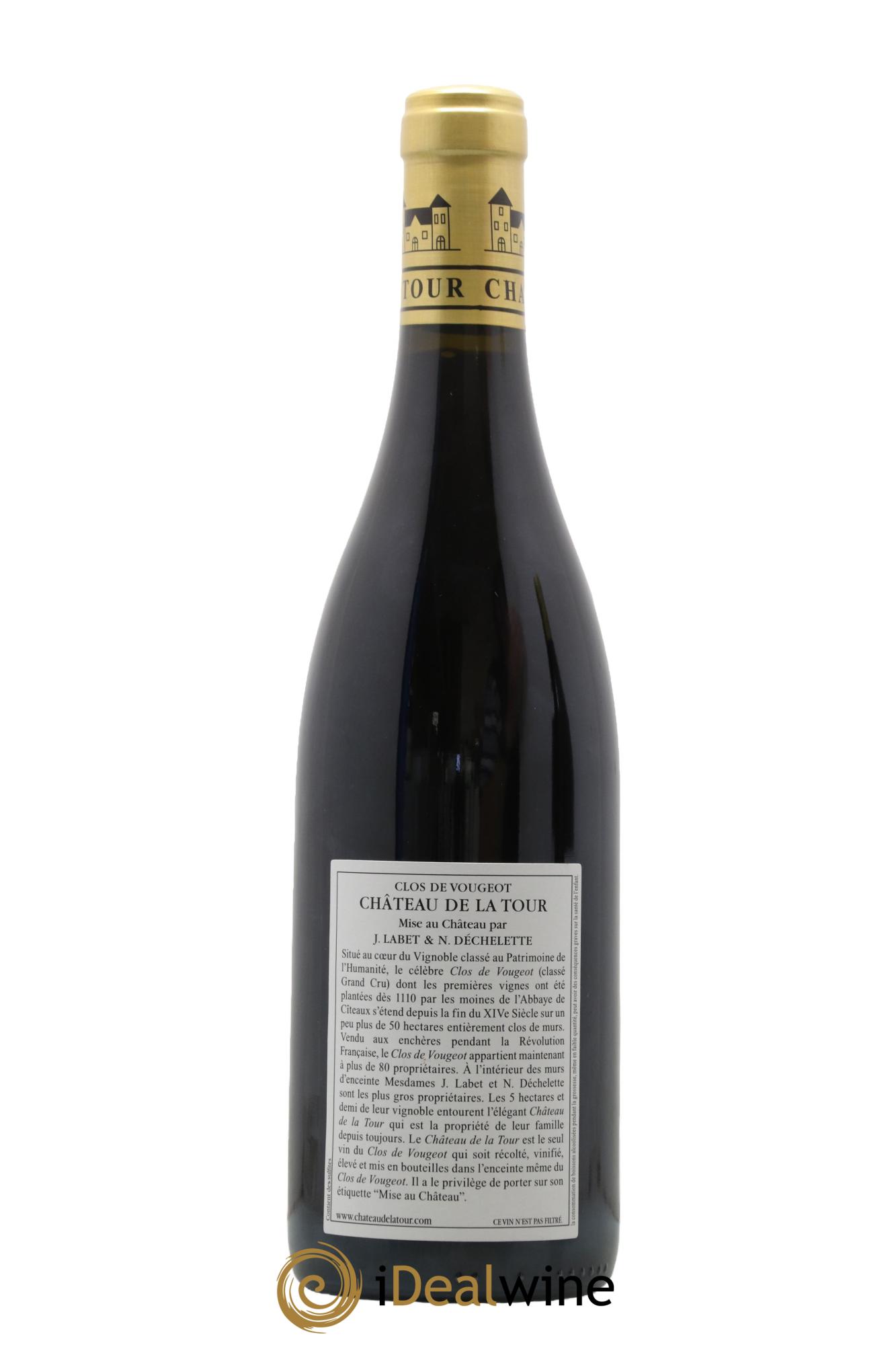 Clos de Vougeot Grand Cru Vieilles Vignes Château de La Tour 2013 - Lotto di 1 bottiglia - 1