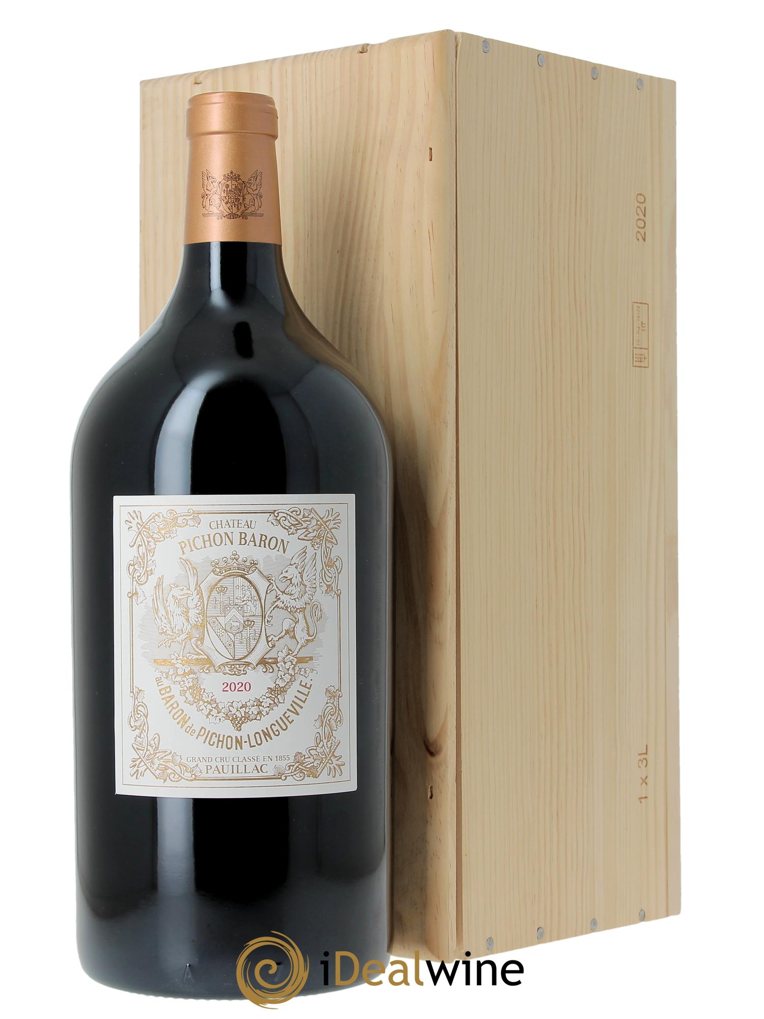 Pichon Longueville Baron 2ème Grand Cru Classé  2020 - Lot de 1 double magnum - 0