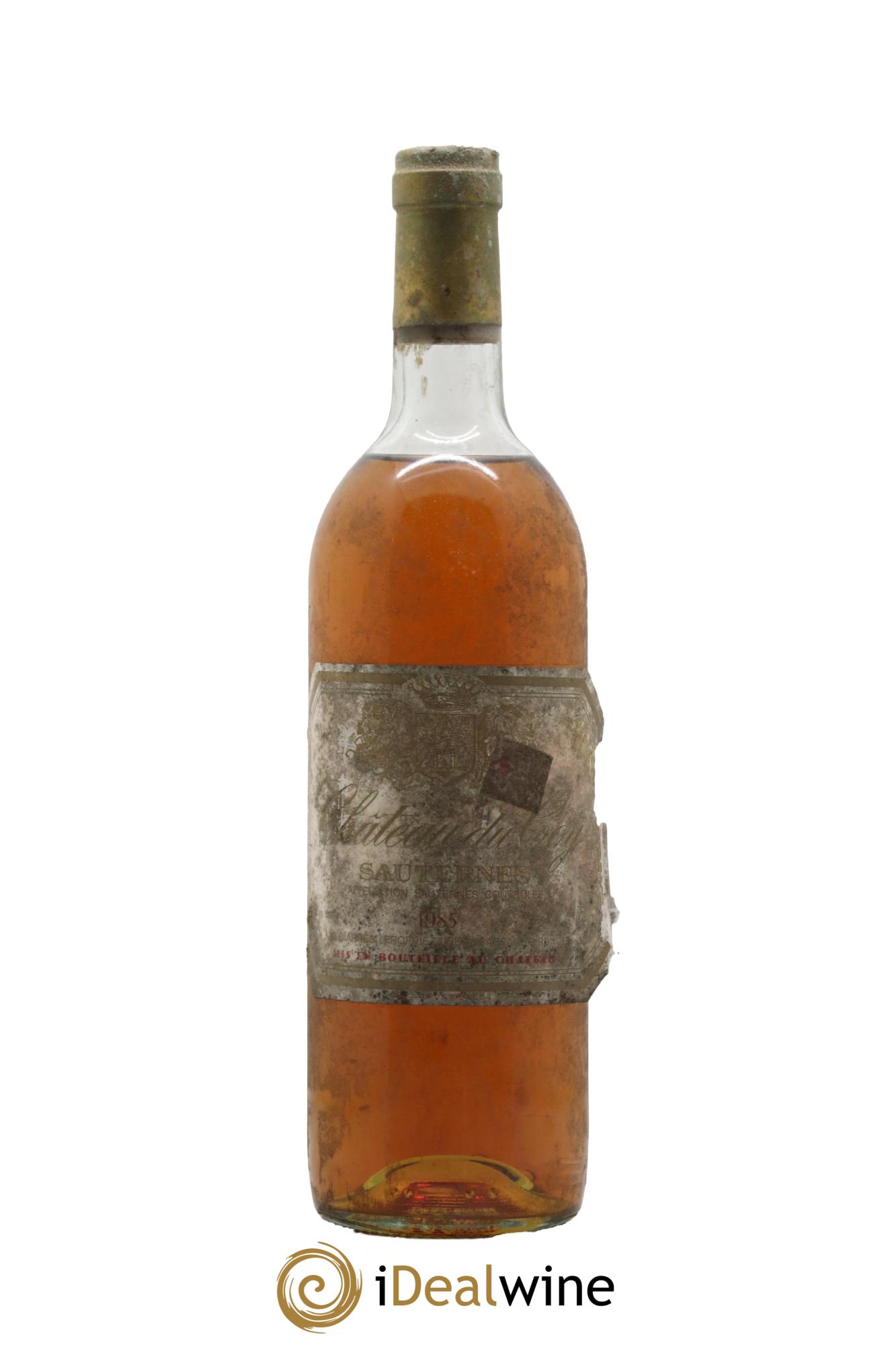 Sauternes Château Du Coy 1985 - Lot de 1 bouteille - 0