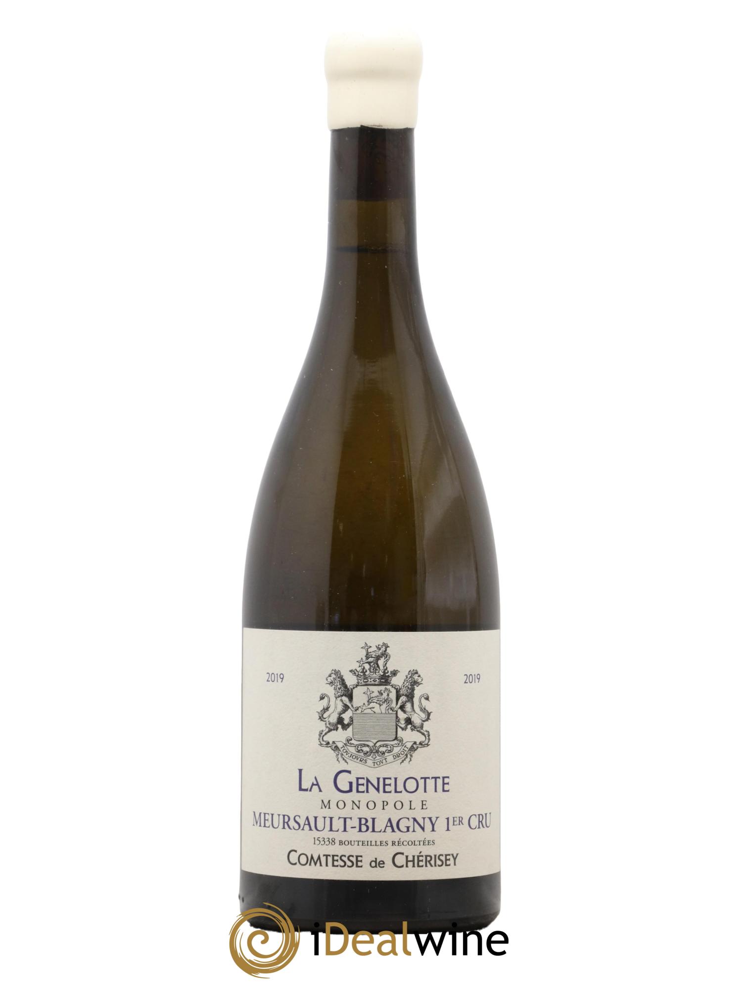 Meursault 1er Cru Blagny La Genelotte Comtesse de Chérisey 2019 - Lot of 1 bottle - 0