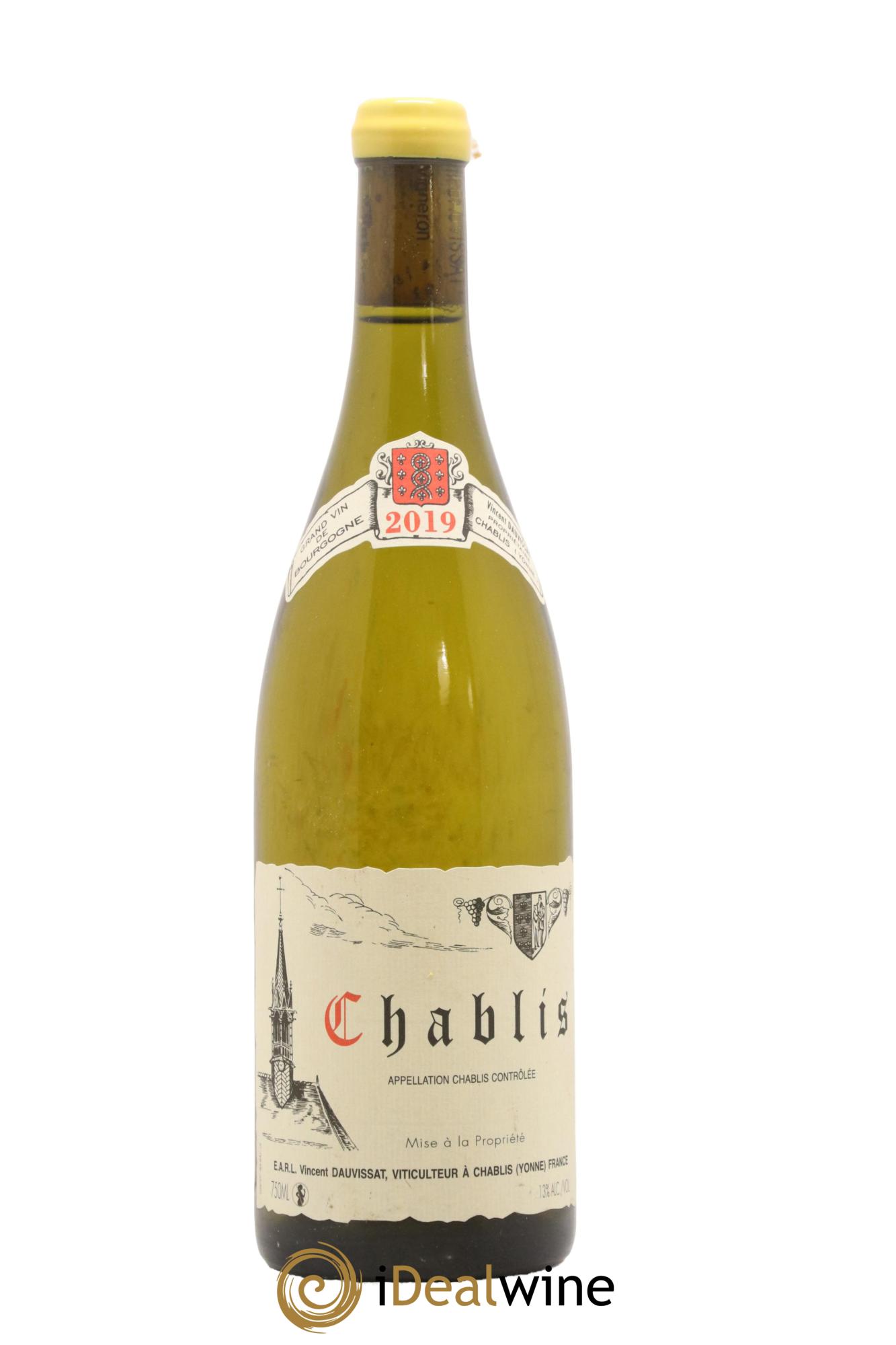 Chablis Vincent Dauvissat (Domaine) 2019 - Lot of 1 bottle - 0