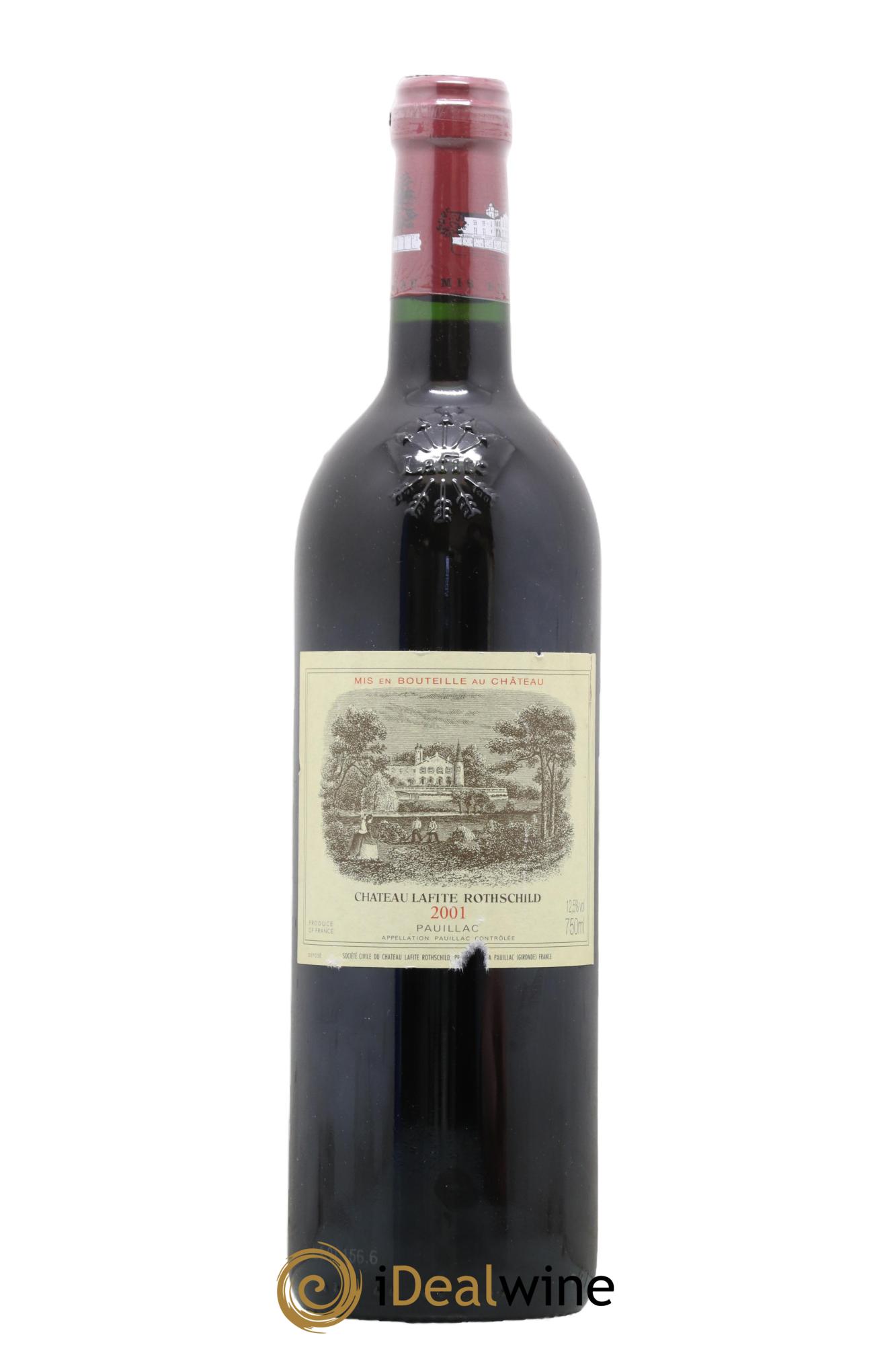 Château Lafite Rothschild 1er Grand Cru Classé 2001 - Lotto di 1 bottiglia - 0