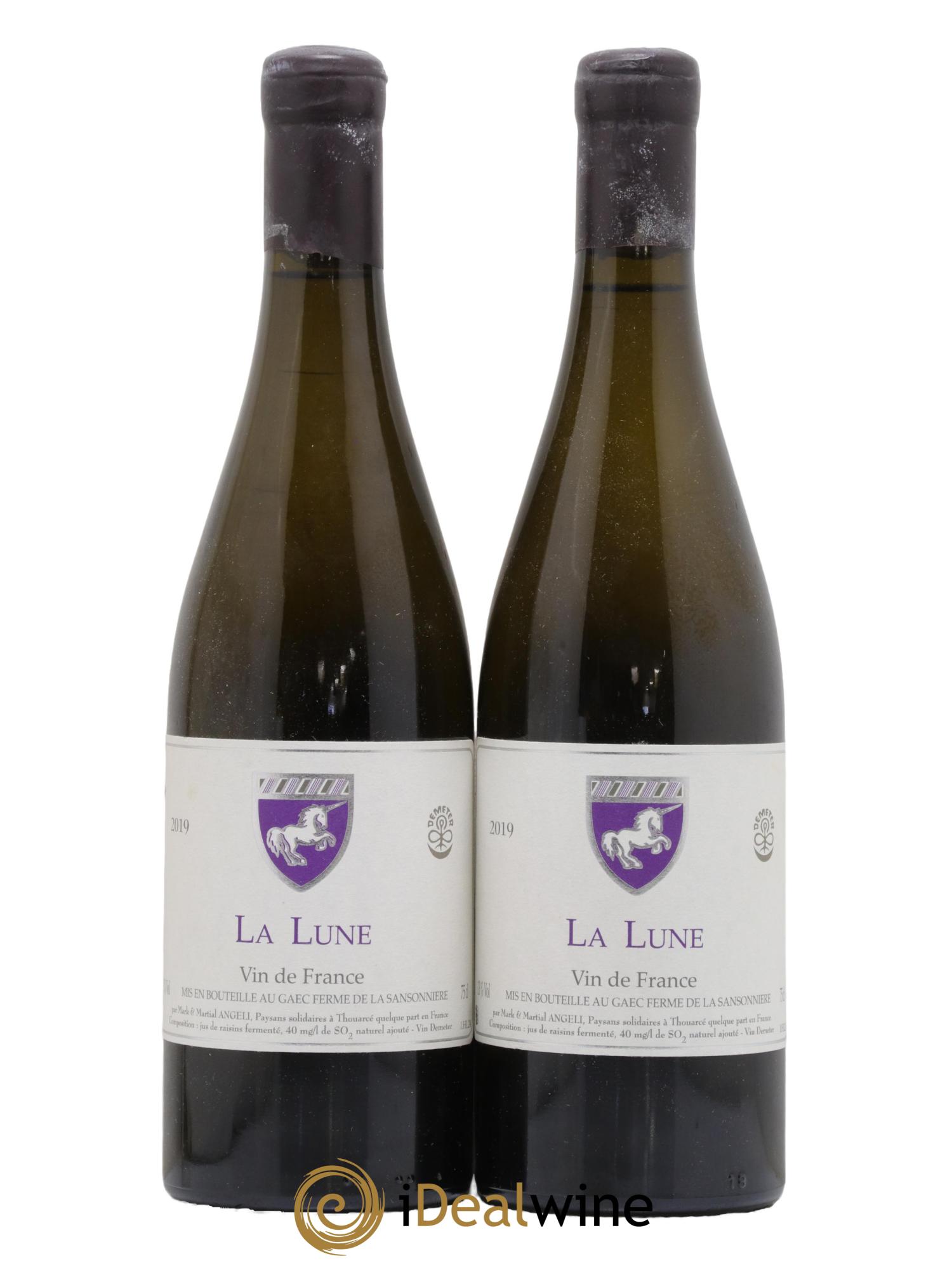 Vin de France La Lune Mark Angeli (Domaine) - Ferme de la Sansonnière 2019 - Posten von 2 Flaschen - 0