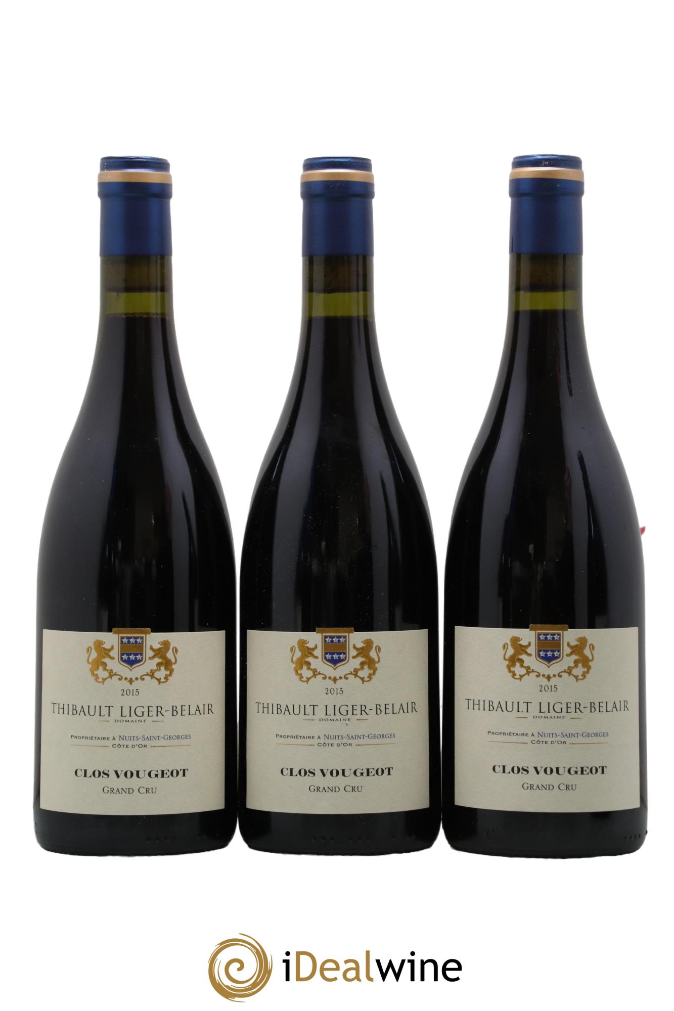 Clos de Vougeot Grand Cru Thibault Liger-Belair 2015 - Lotto di 6 bottiglie - 3