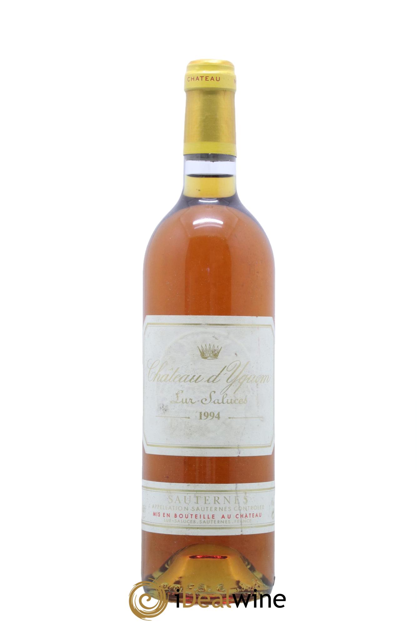 Château d' Yquem 1er Cru Classé Supérieur  1994 - Lot de 1 bouteille - 0