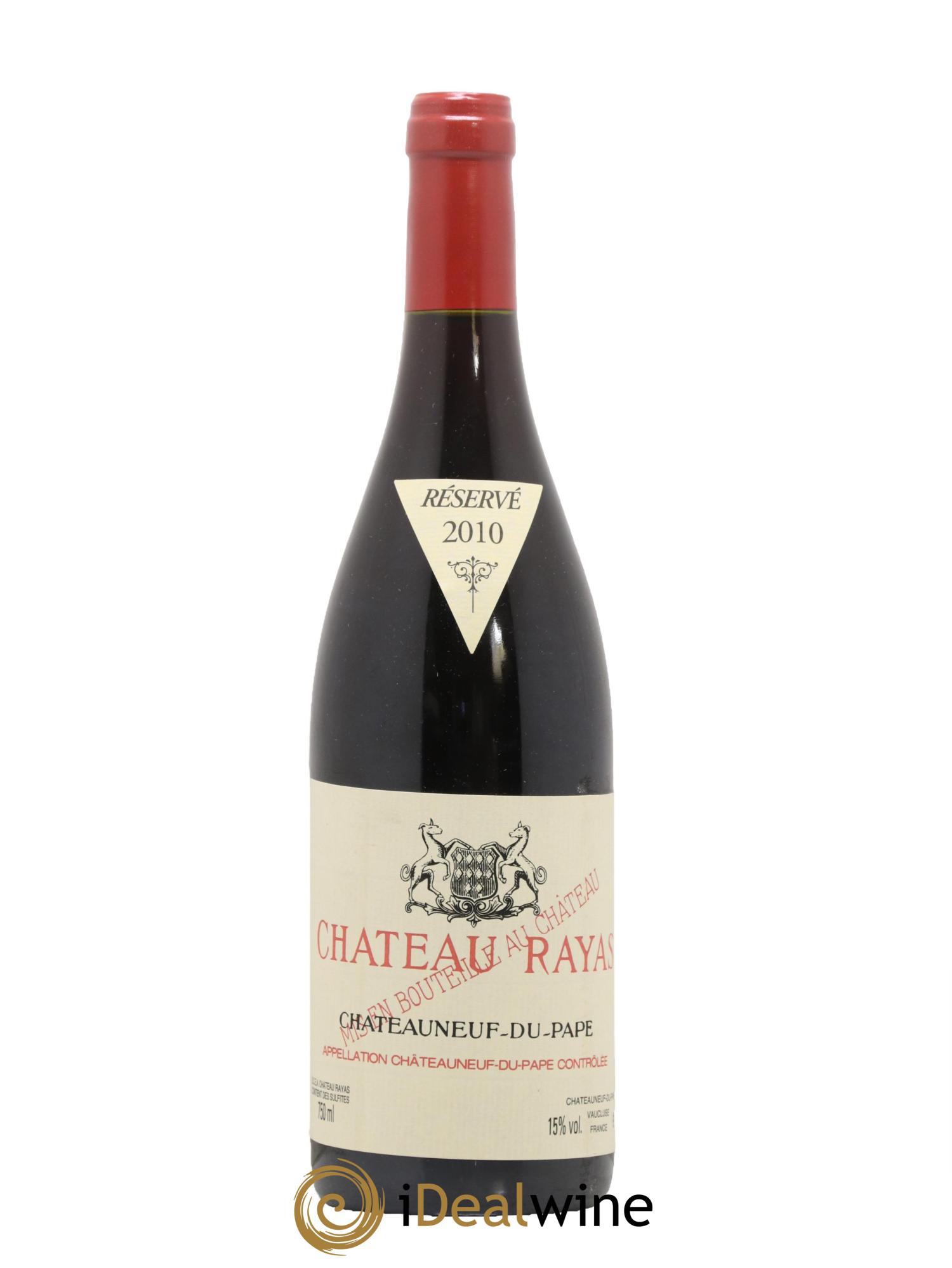 Châteauneuf-du-Pape Château Rayas Emmanuel Reynaud 2010 - Lot de 1 bouteille - 0