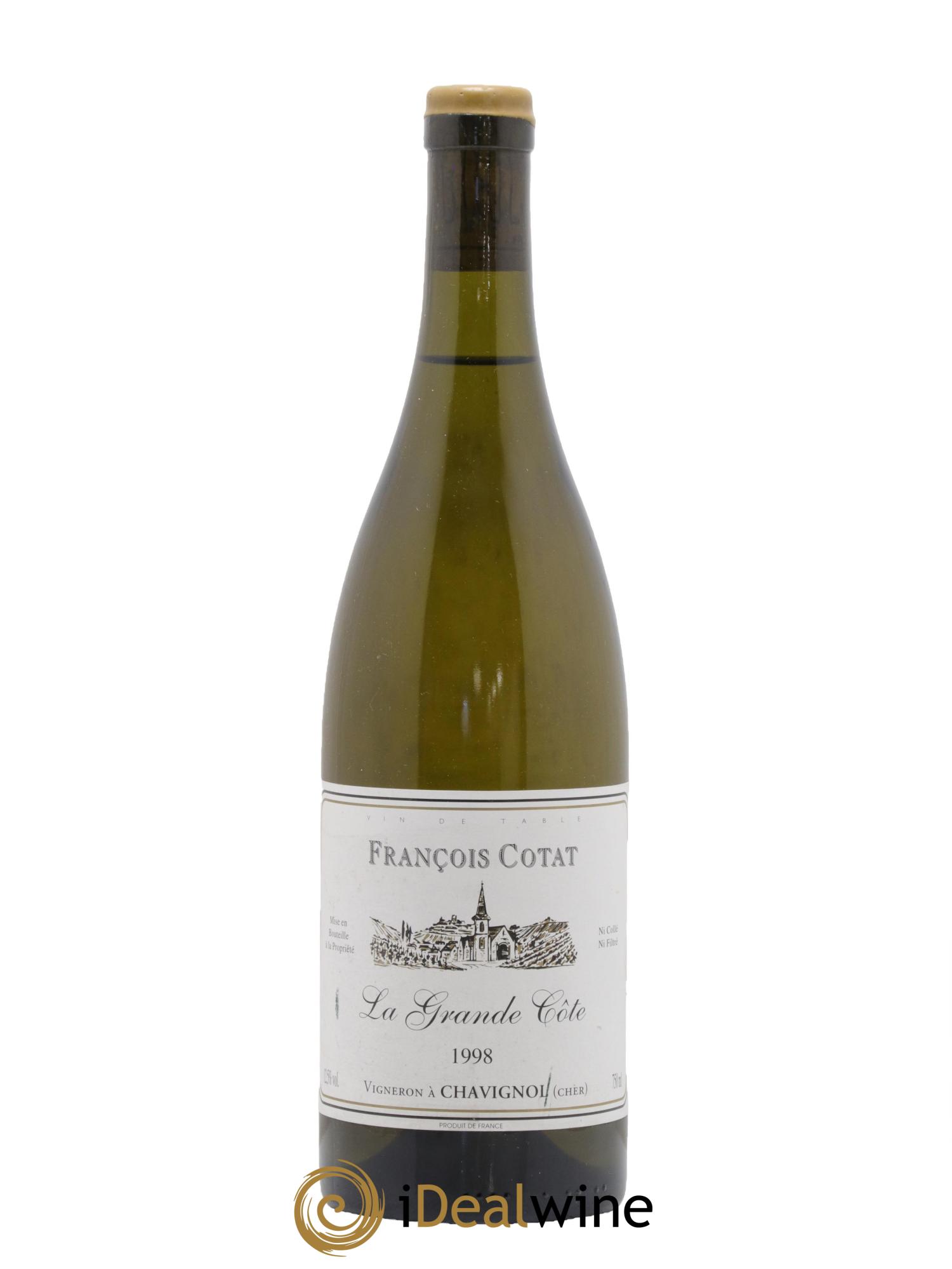 Sancerre La Grande Côte François Cotat 1998 - Lot de 1 bouteille - 0