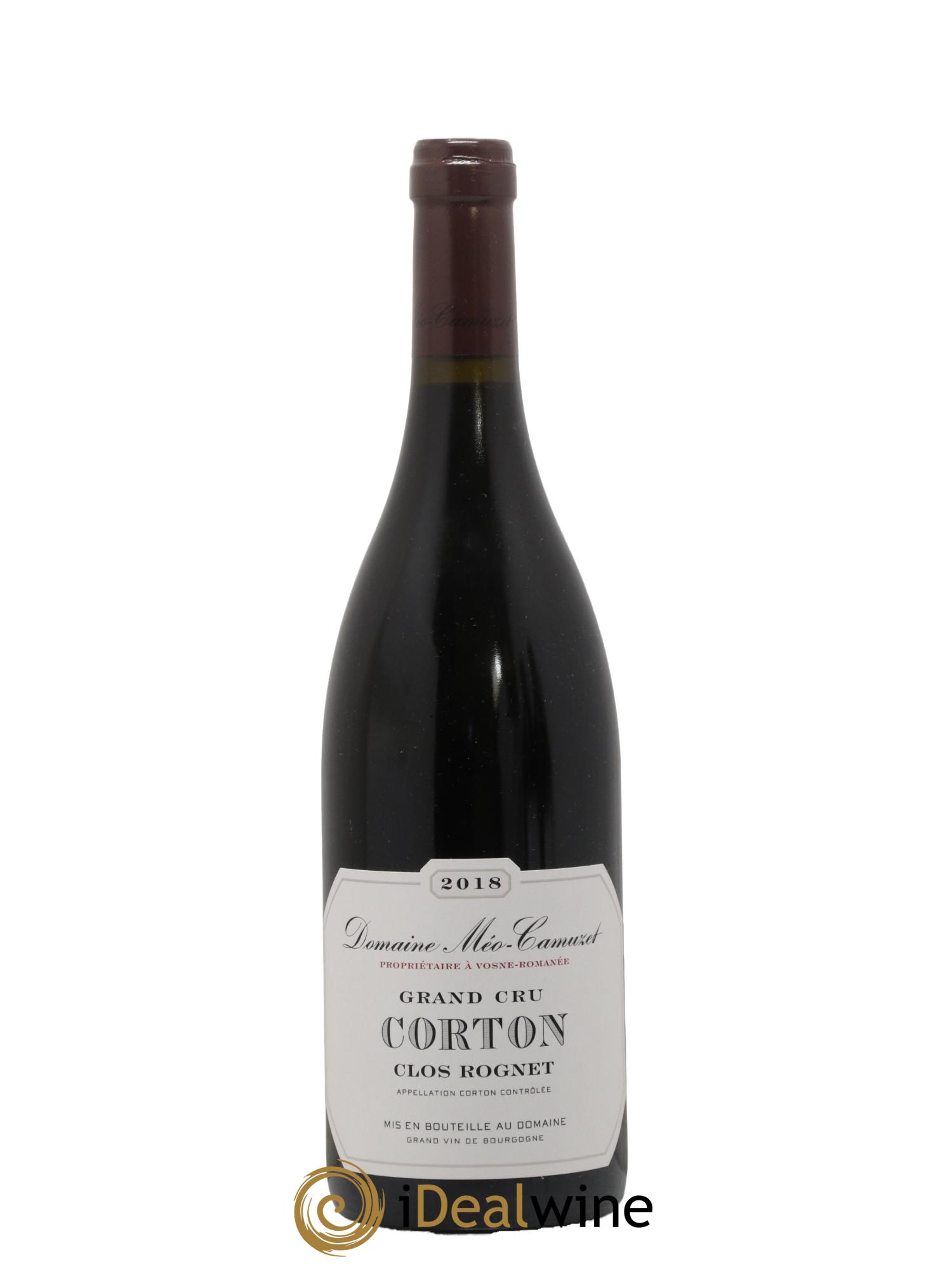 Corton Grand Cru Clos Rognet Méo-Camuzet (Domaine)  2018 - Lotto di 1 bottiglia - 0