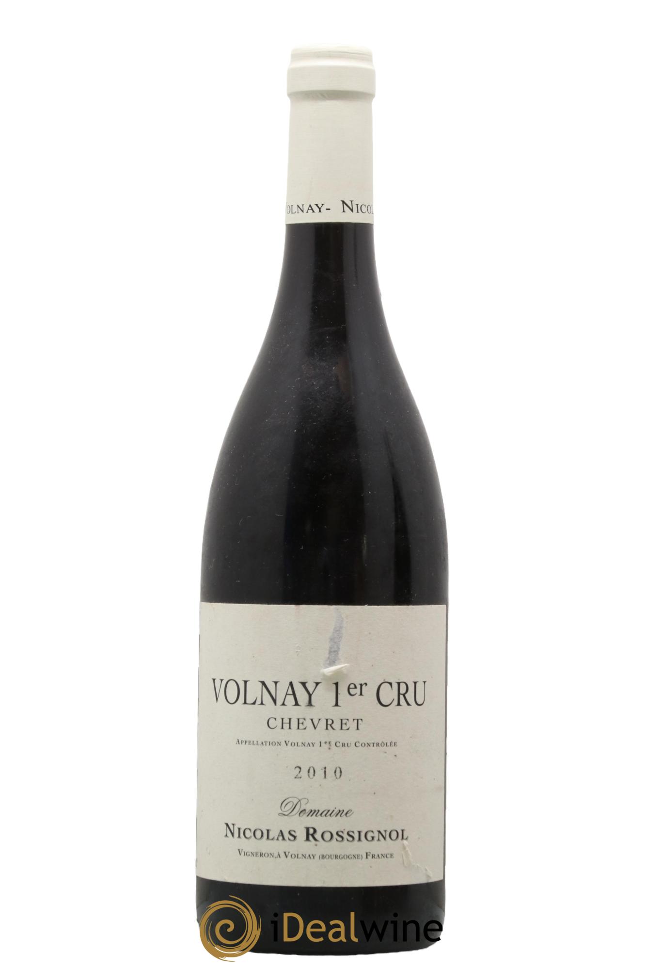 Volnay 1er Cru Chevret Nicolas Rossignol 2010 - Lotto di 1 bottiglia - 0