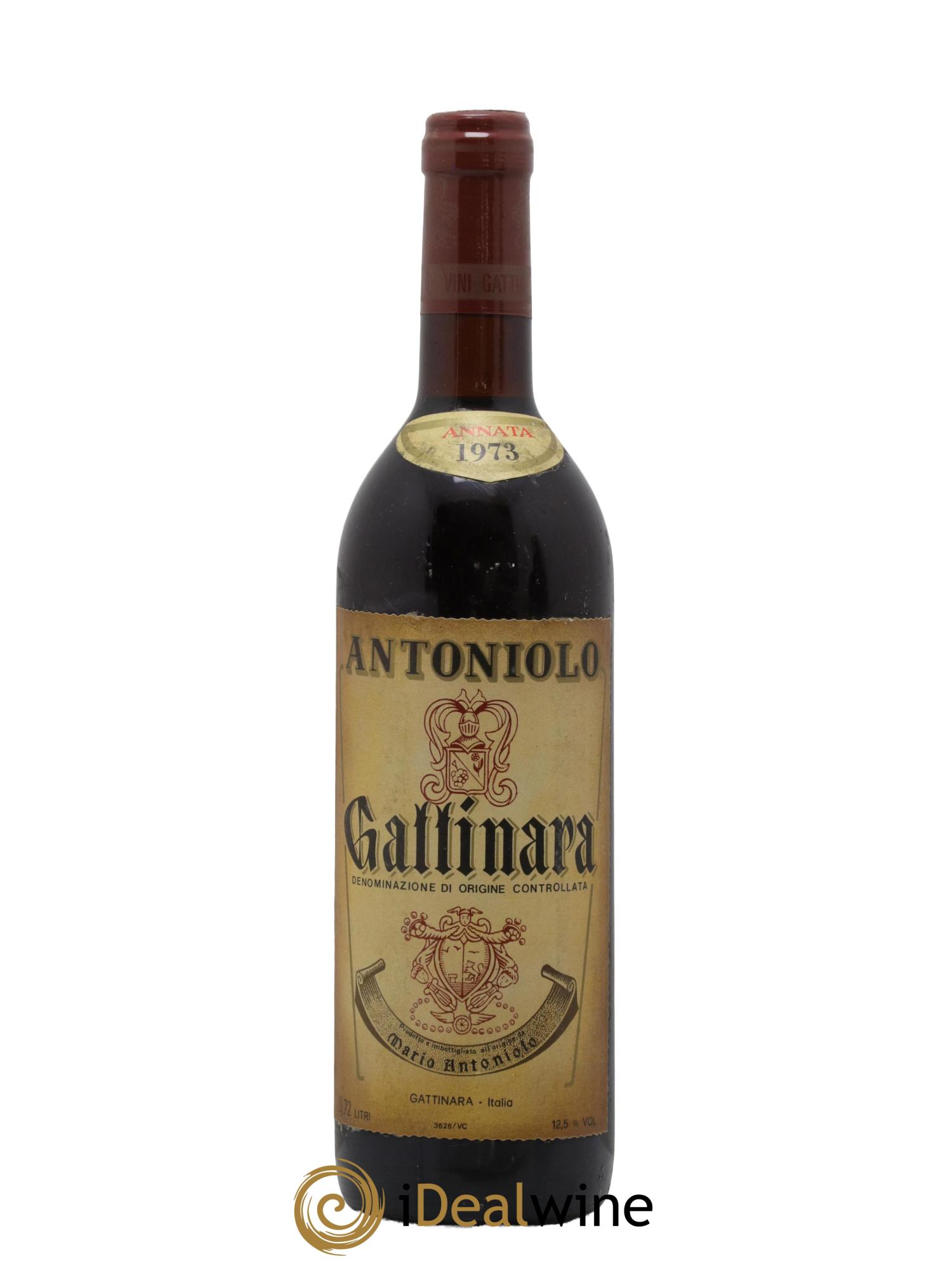 Gattinara DOCG Antoniolo 1973 - Lot de 1 bouteille - 0