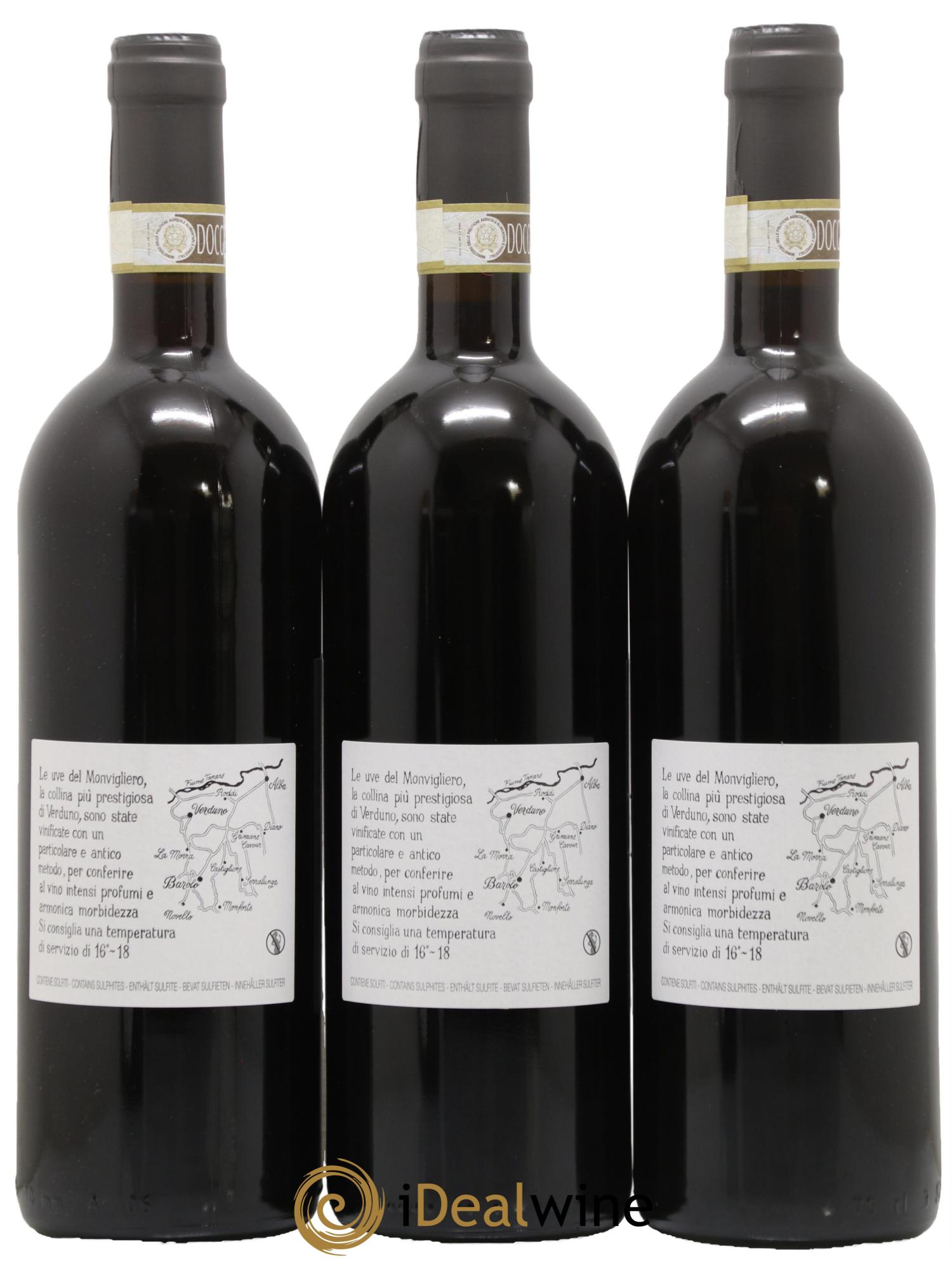 Barolo DOCG Monvigliero Comm. Giovan Battista Burlotto 2013 - Lot of 3 bottles - 1