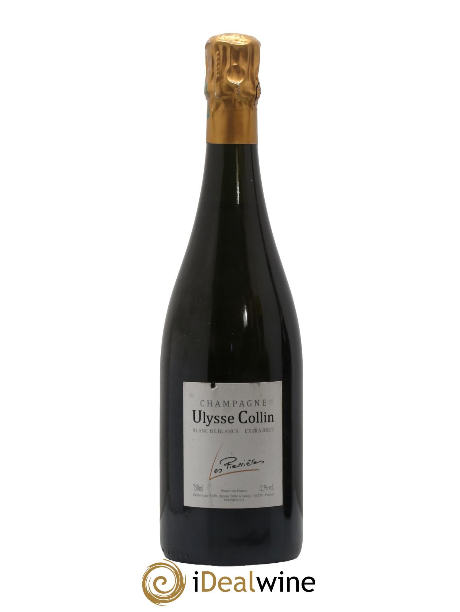 Blancs de Blancs Extra Brut Les Pierrières Ulysse Collin - Lot of 1 bottle - 0