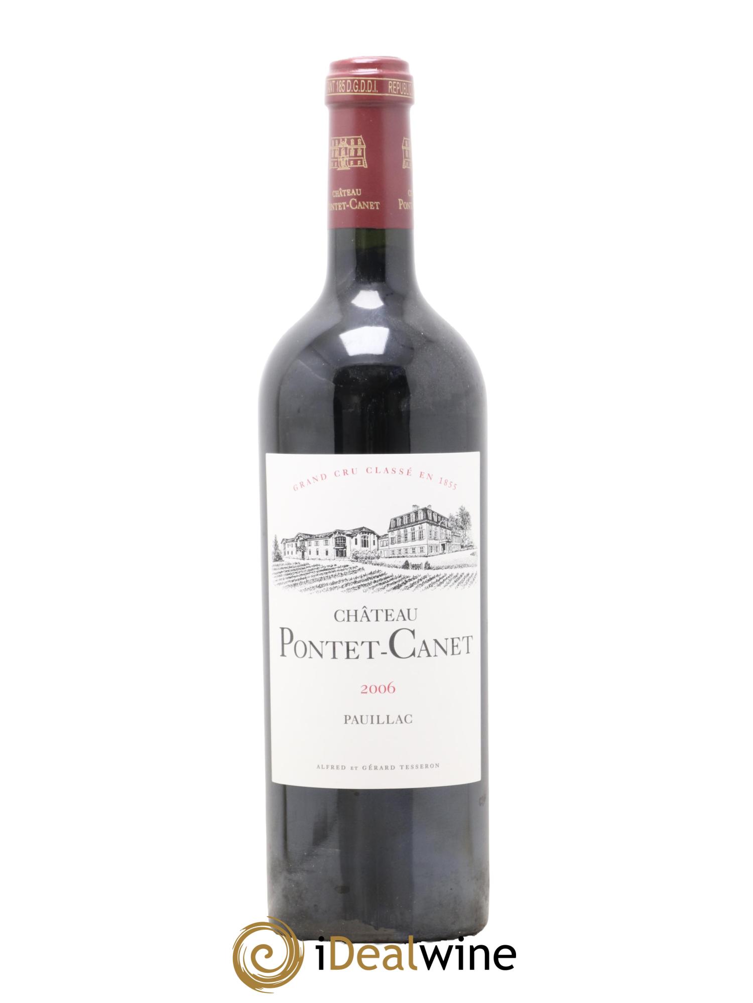 Château Pontet Canet 5ème Grand Cru Classé 2006 - Posten von 1 Flasche - 0