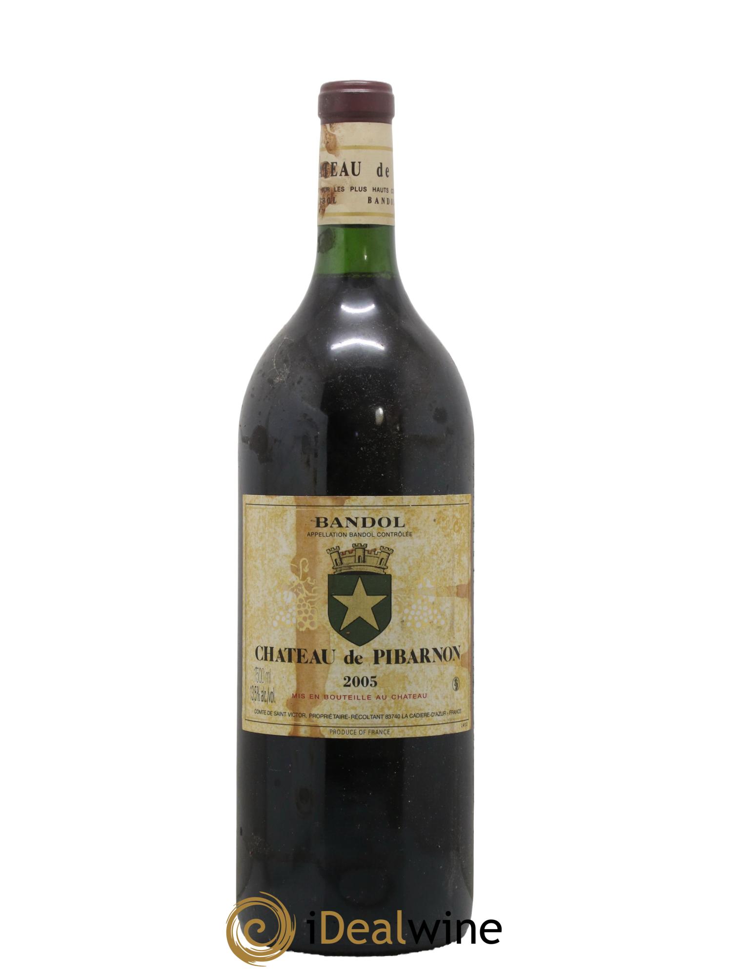 Bandol Château de Pibarnon Comte de Saint-Victor 2005 - Lot de 1 magnum - 0