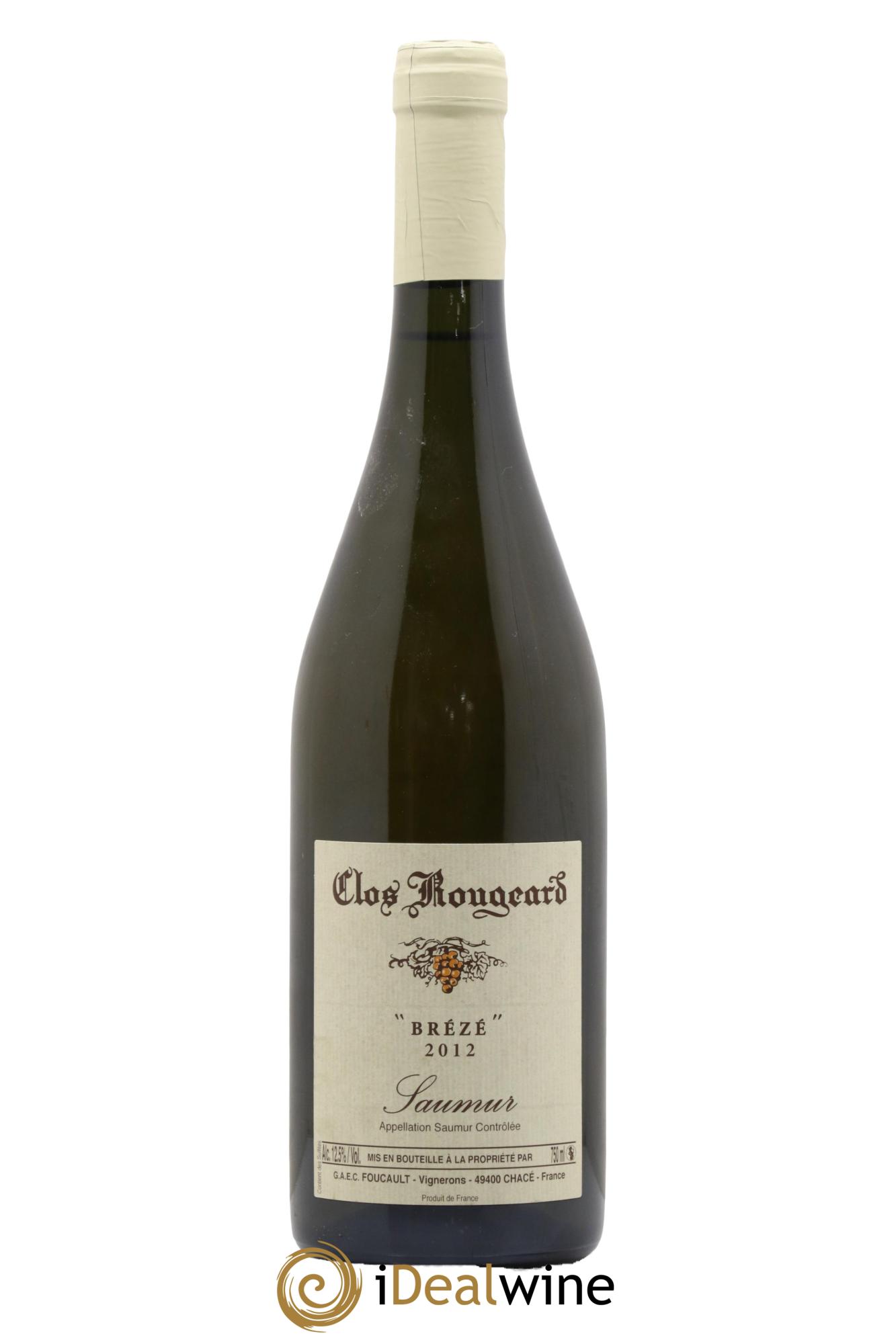 Saumur Brézé Clos Rougeard 2012 - Lot of 1 bottle - 0