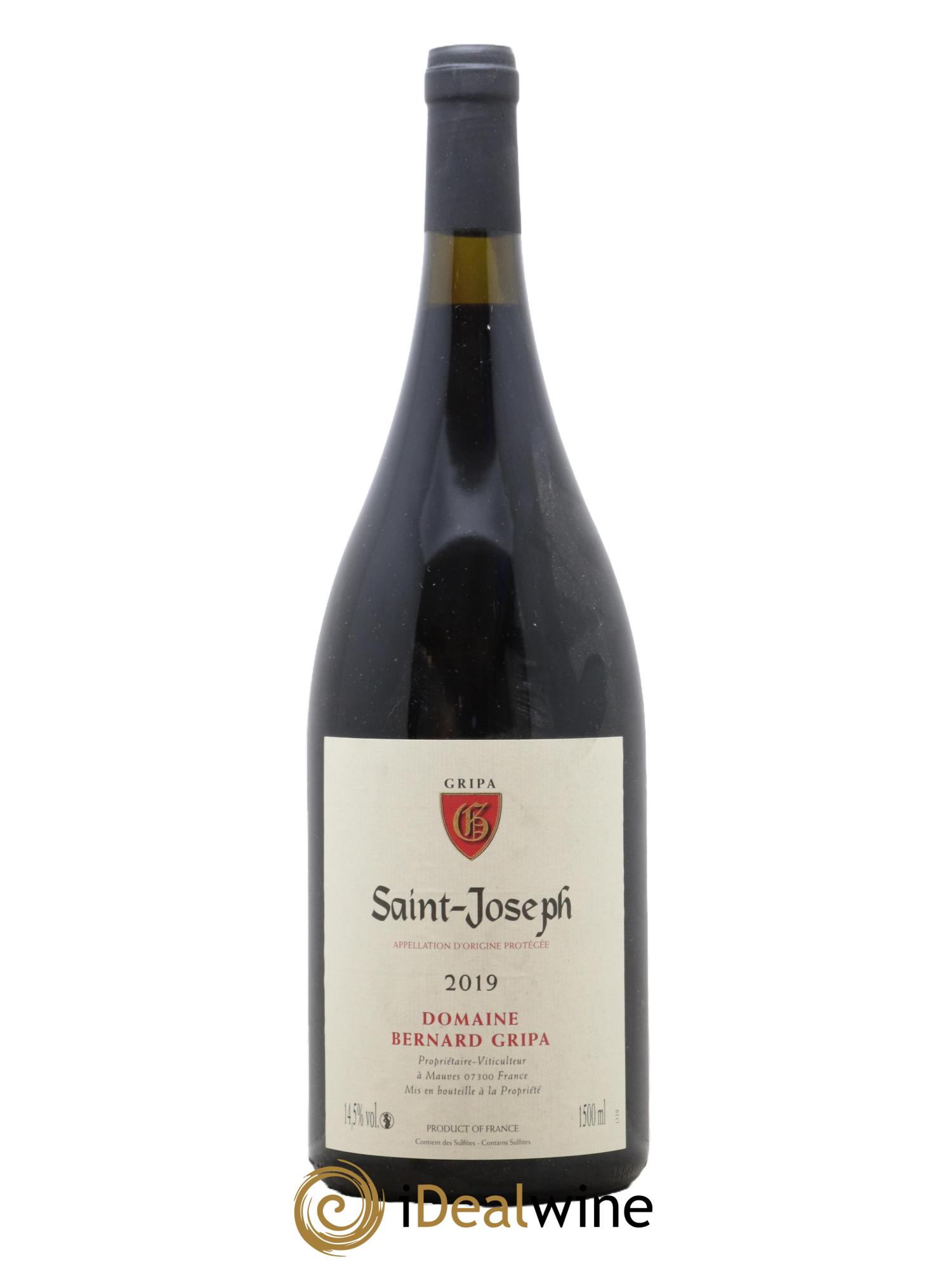 Saint-Joseph Bernard Gripa (Domaine) 2019 - Lotto di 1 magnum - 0