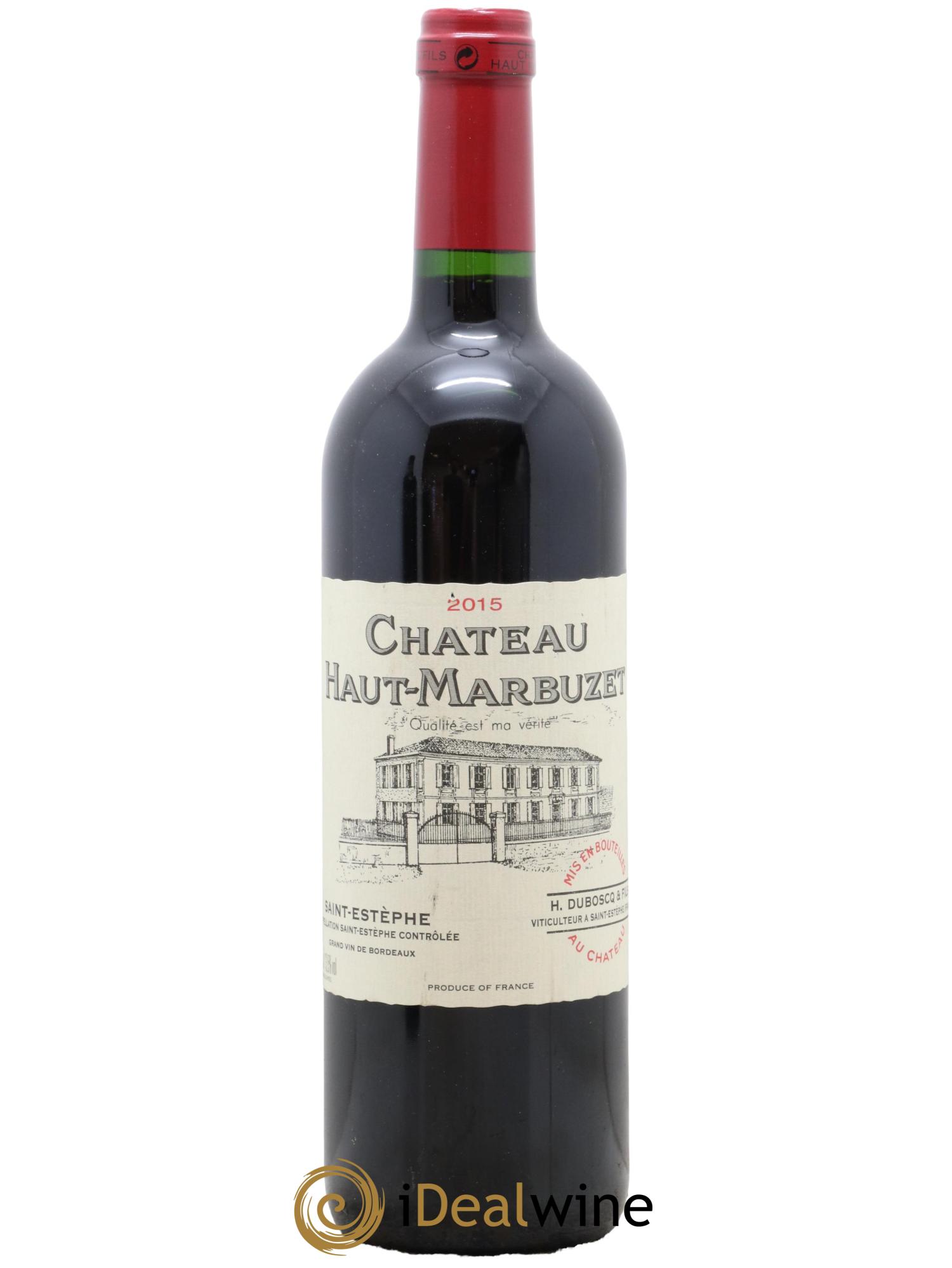 Château Haut Marbuzet  2015 - Lot de 1 bouteille - 0