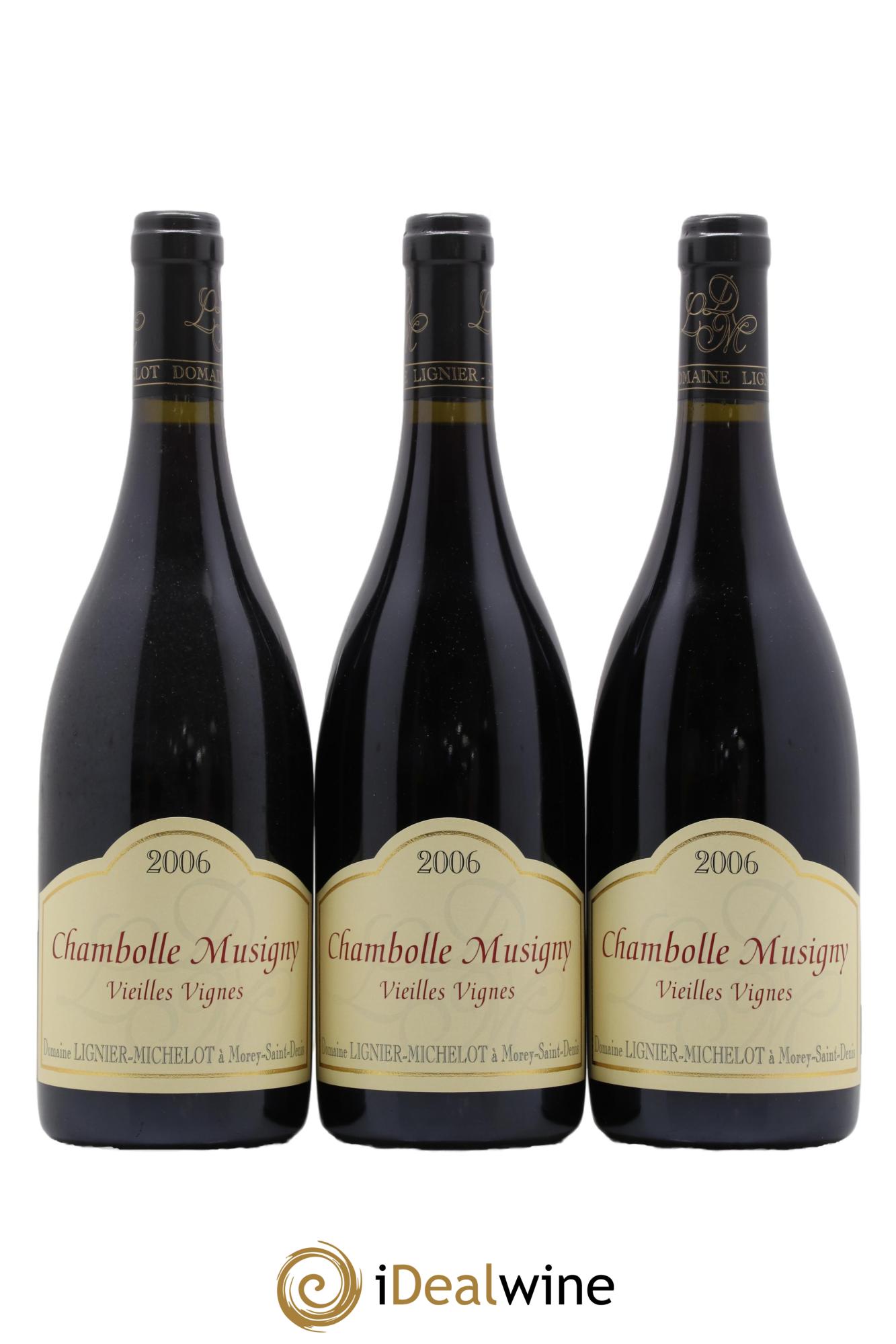 Chambolle-Musigny Vieilles vignes Lignier-Michelot (Domaine)  2006 - Lot de 3 bouteilles - 0