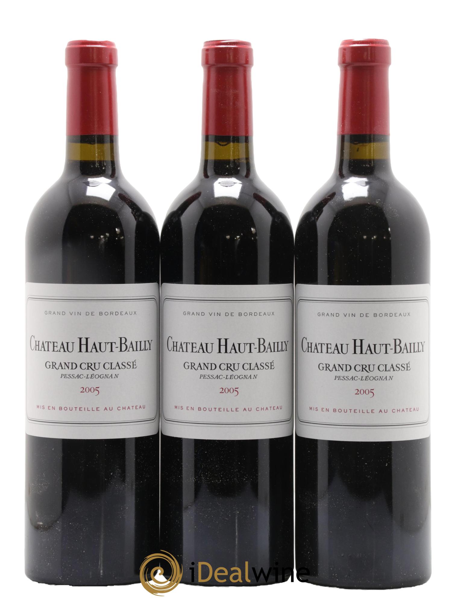 Château Haut-Bailly Cru Classé de Graves 2005 - Lot of 12 bottles - 4