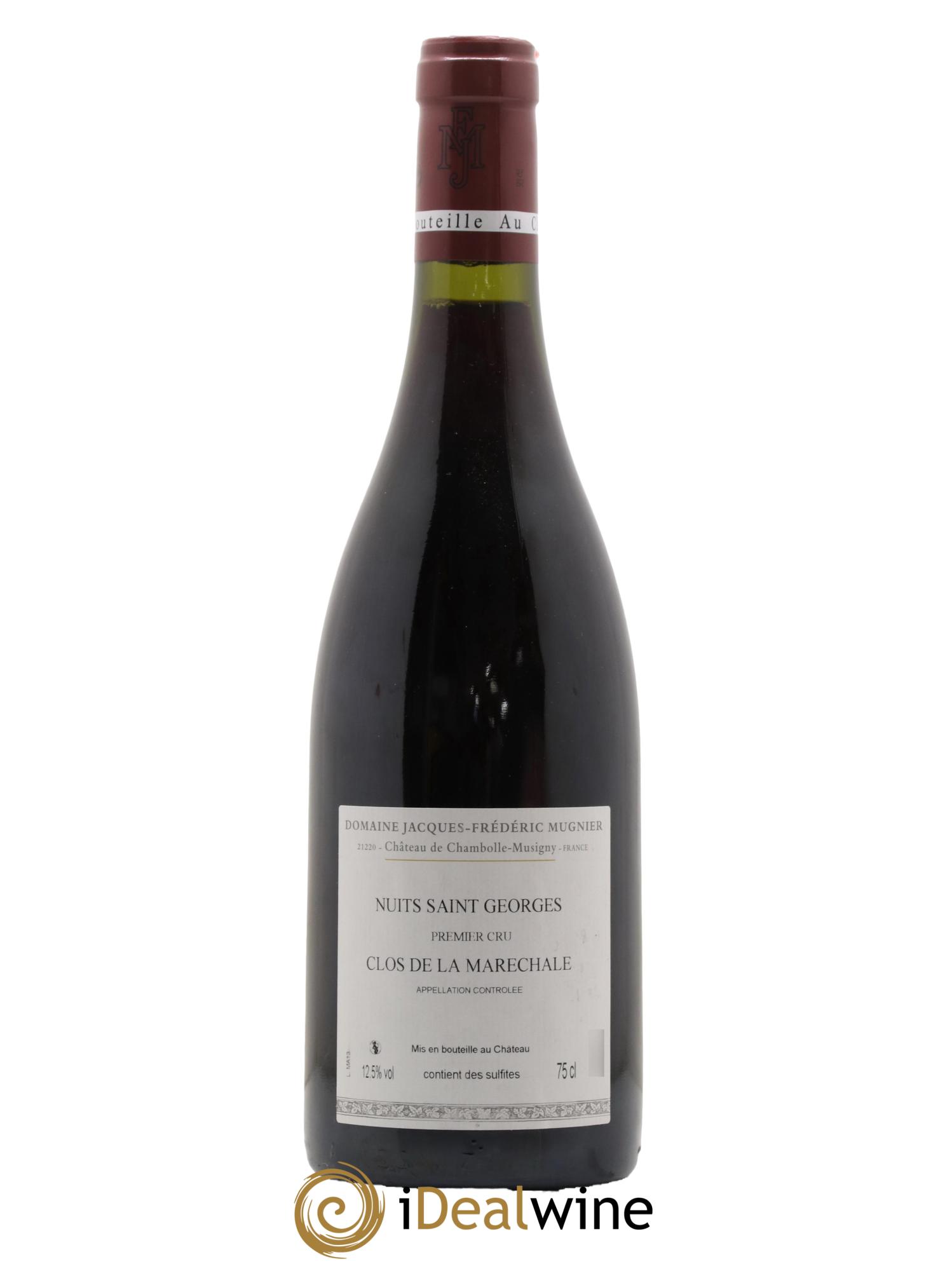 Nuits Saint-Georges 1er Cru Clos de La Maréchale Jacques-Frédéric Mugnier  2013 - Lot de 1 bouteille - 1