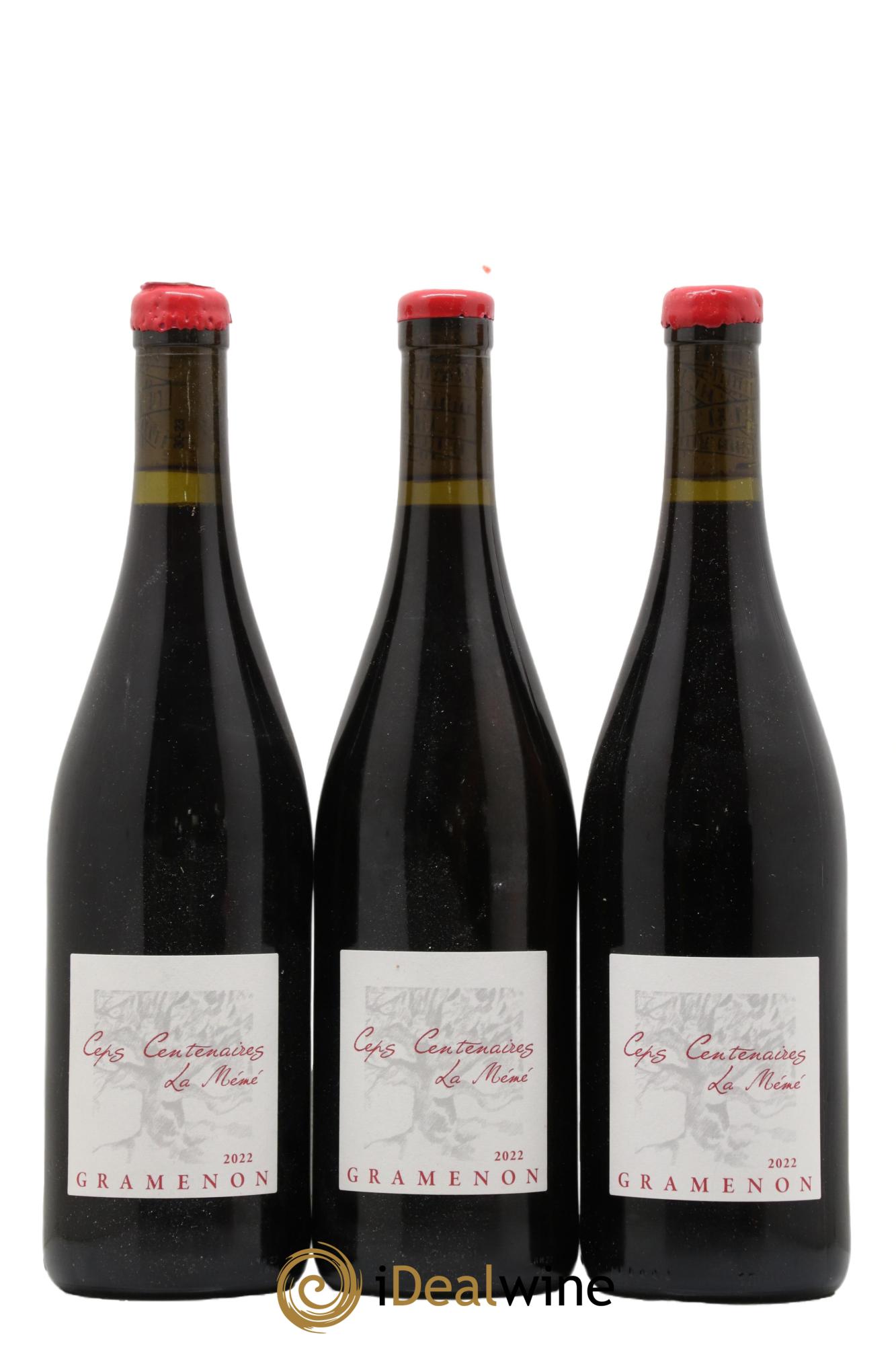 Côtes du Rhône La Mémé Ceps Centenaires Gramenon (Domaine) 2022 - Lot de 3 bouteilles - 0