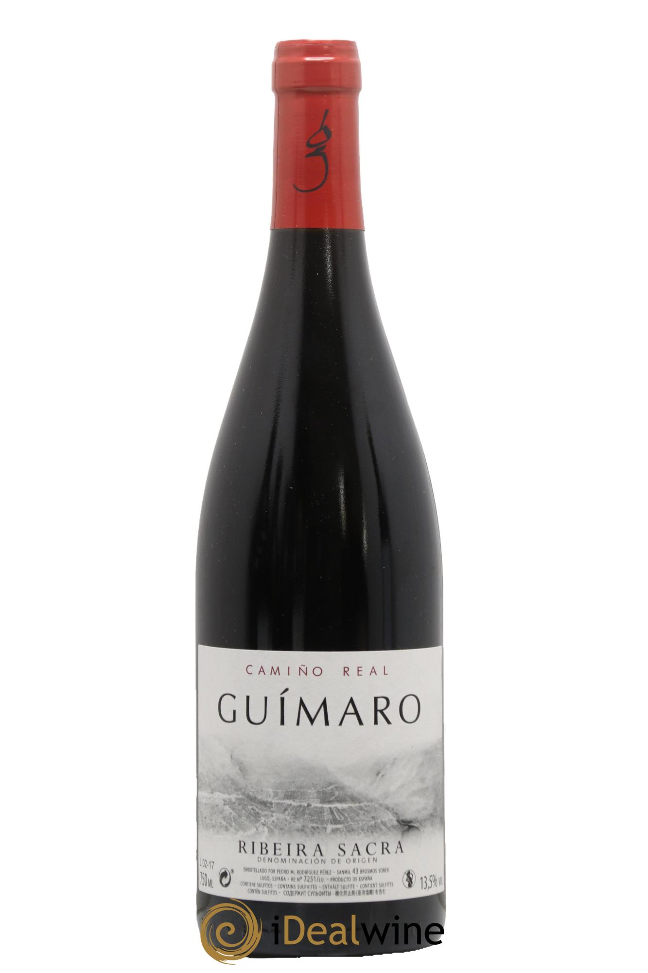 Espagne Ribeira Sacra Camino Real Guimaro 2017 - Lot de 1 bouteille - 0