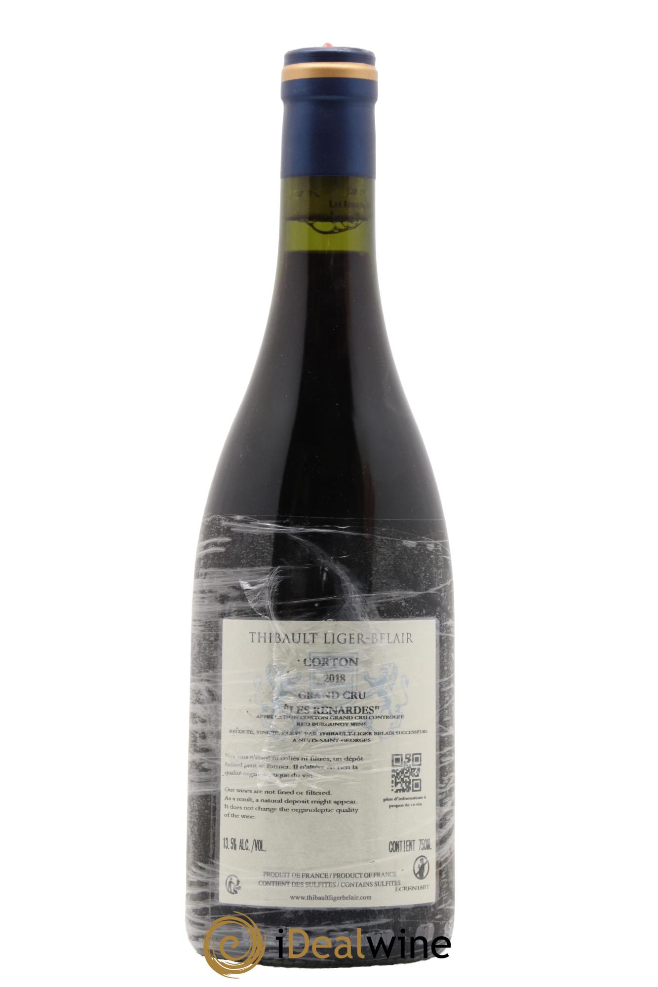 Corton Grand Cru Les Renardes Thibault Liger-Belair 2018 - Lotto di 1 bottiglia - 1