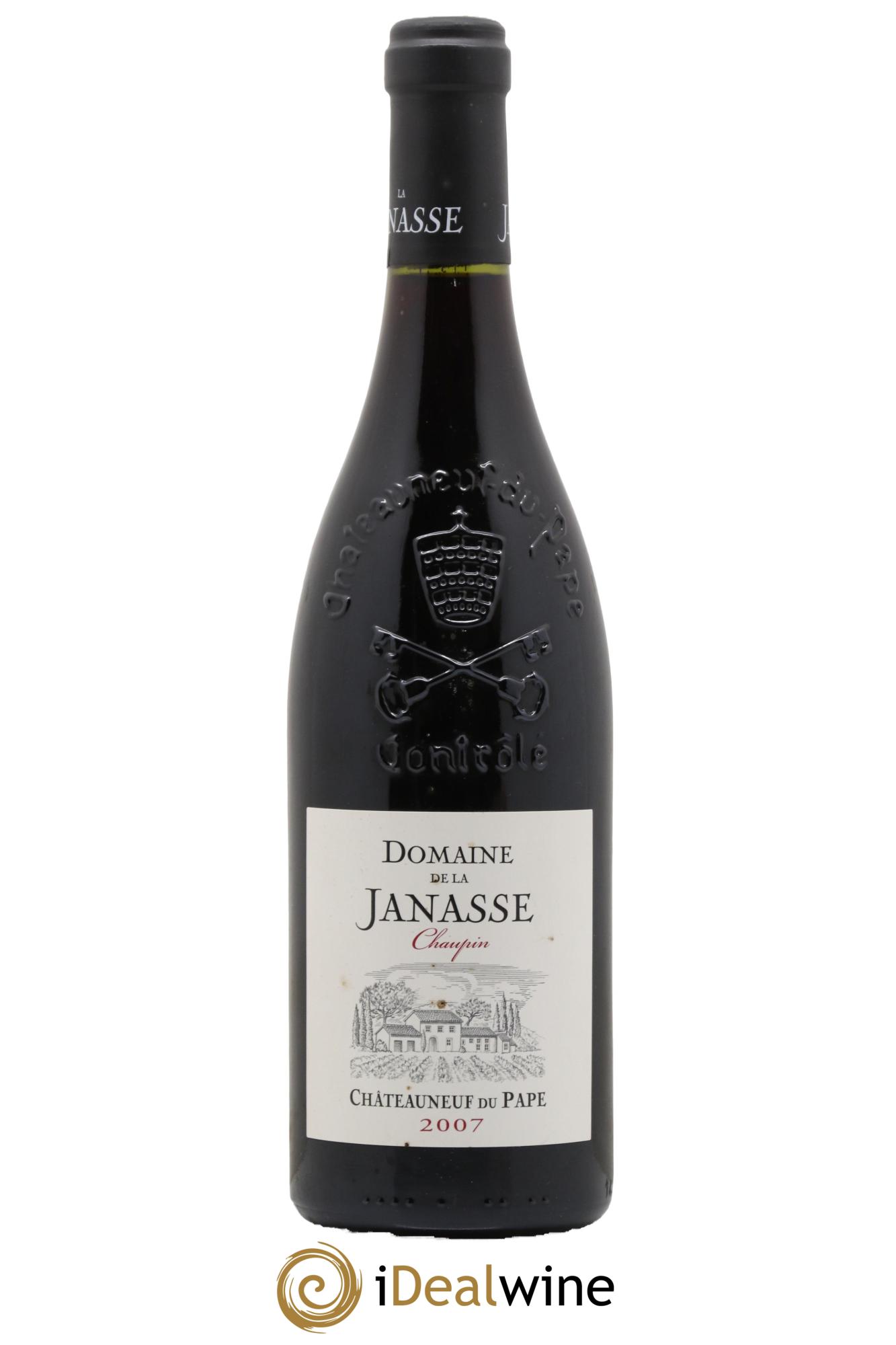 Châteauneuf-du-Pape Cuvée Chaupin La Janasse (Domaine de) 2007 - Posten von 1 Flasche - 0