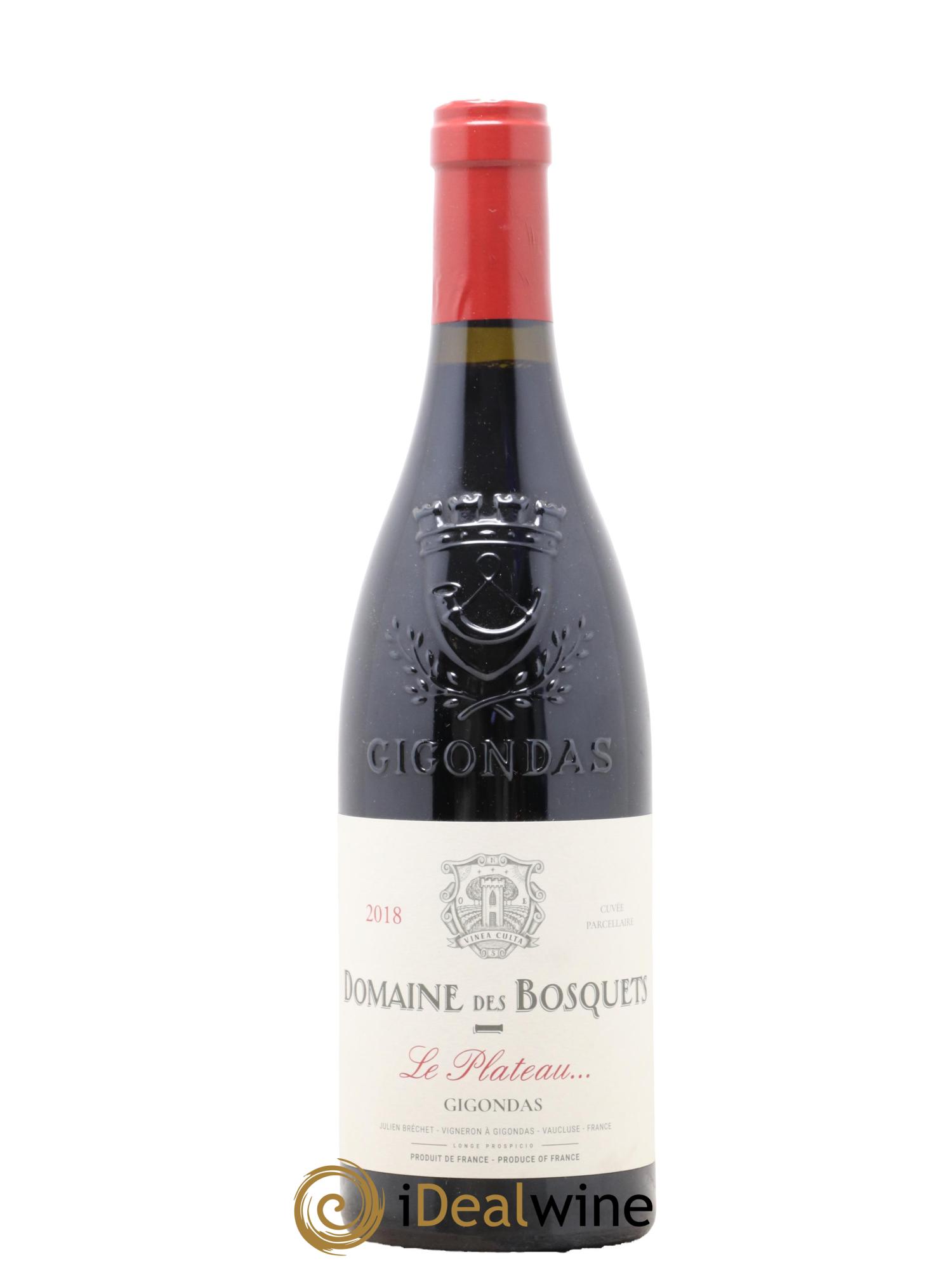 Gigondas Le Plateau Des Bosquets 2018 - Lot de 1 bouteille - 0