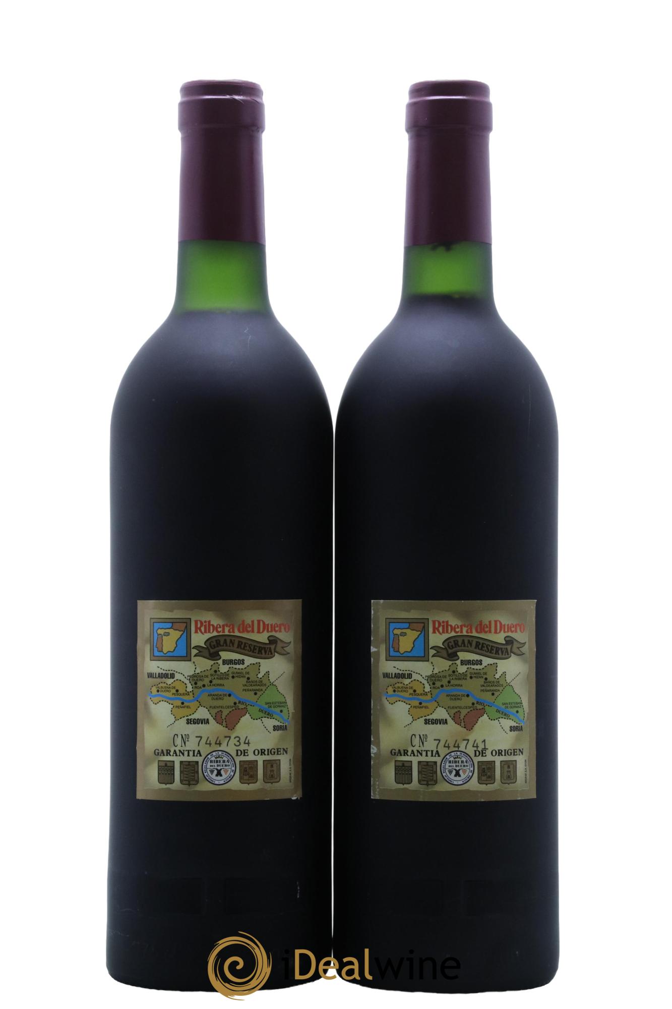 Ribera Del Duero Vega Sicilia Unico Reserva Especial Famille Alvarez  - Lot de 2 bouteilles - 1