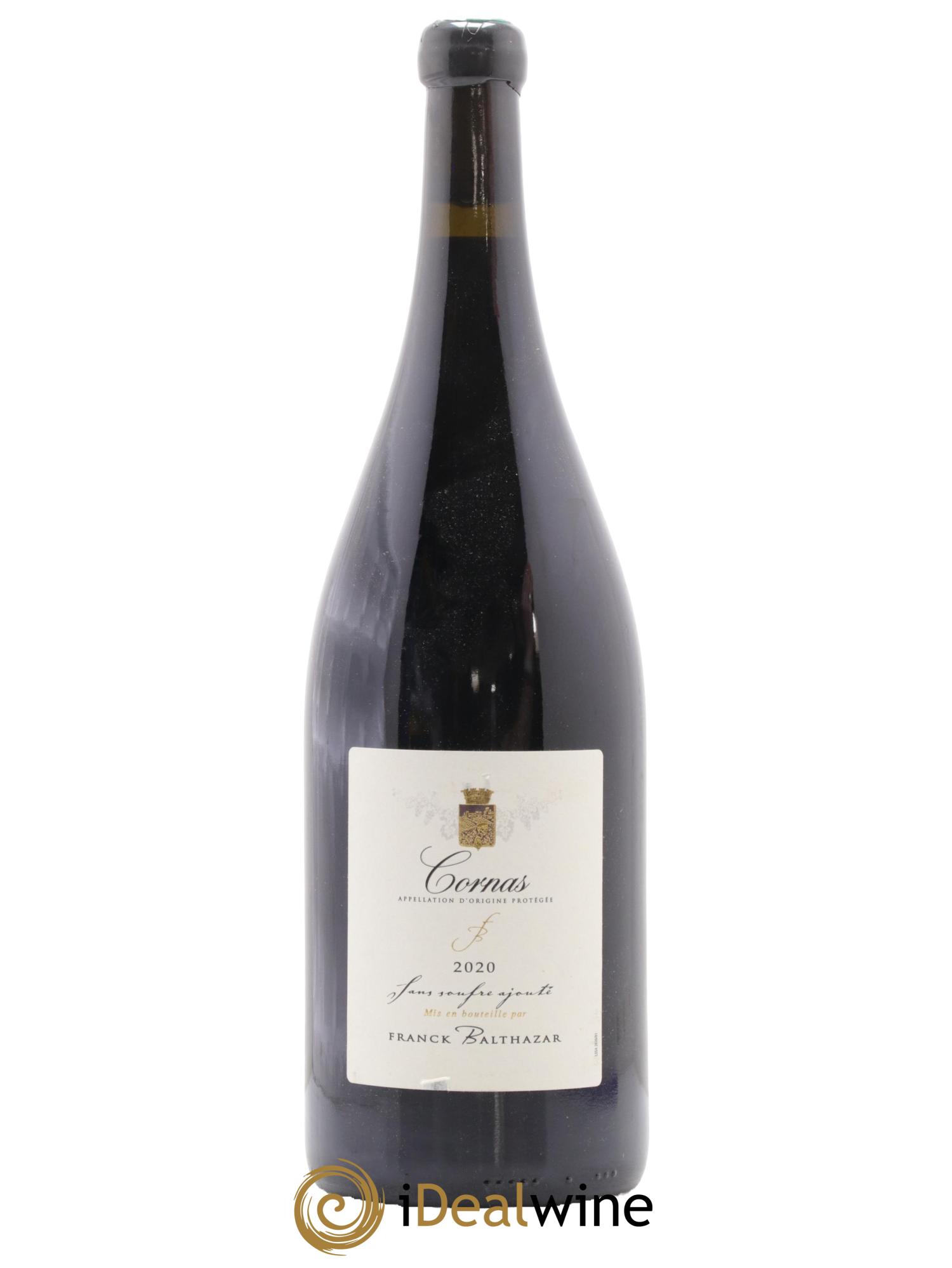 Cornas Cuvée sans soufre Franck Balthazar (Domaine) 2020 - Lot of 1 magnum - 0