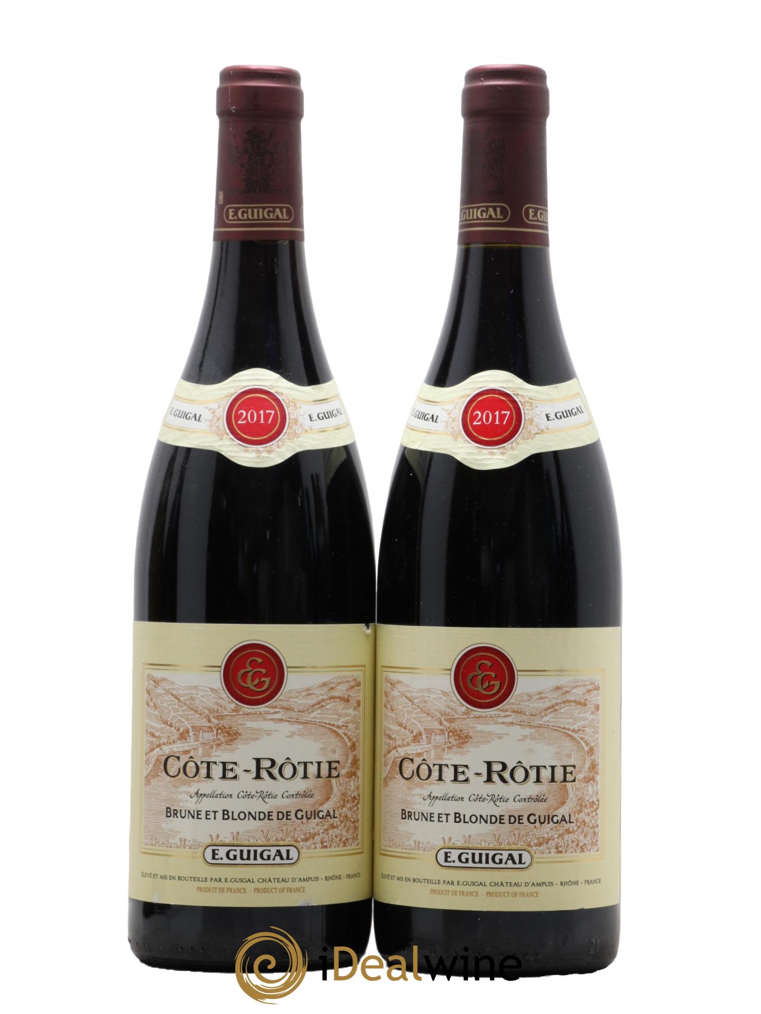 Côte-Rôtie Côtes Brune et Blonde Guigal  2017 - Posten von 2 Flaschen - 0