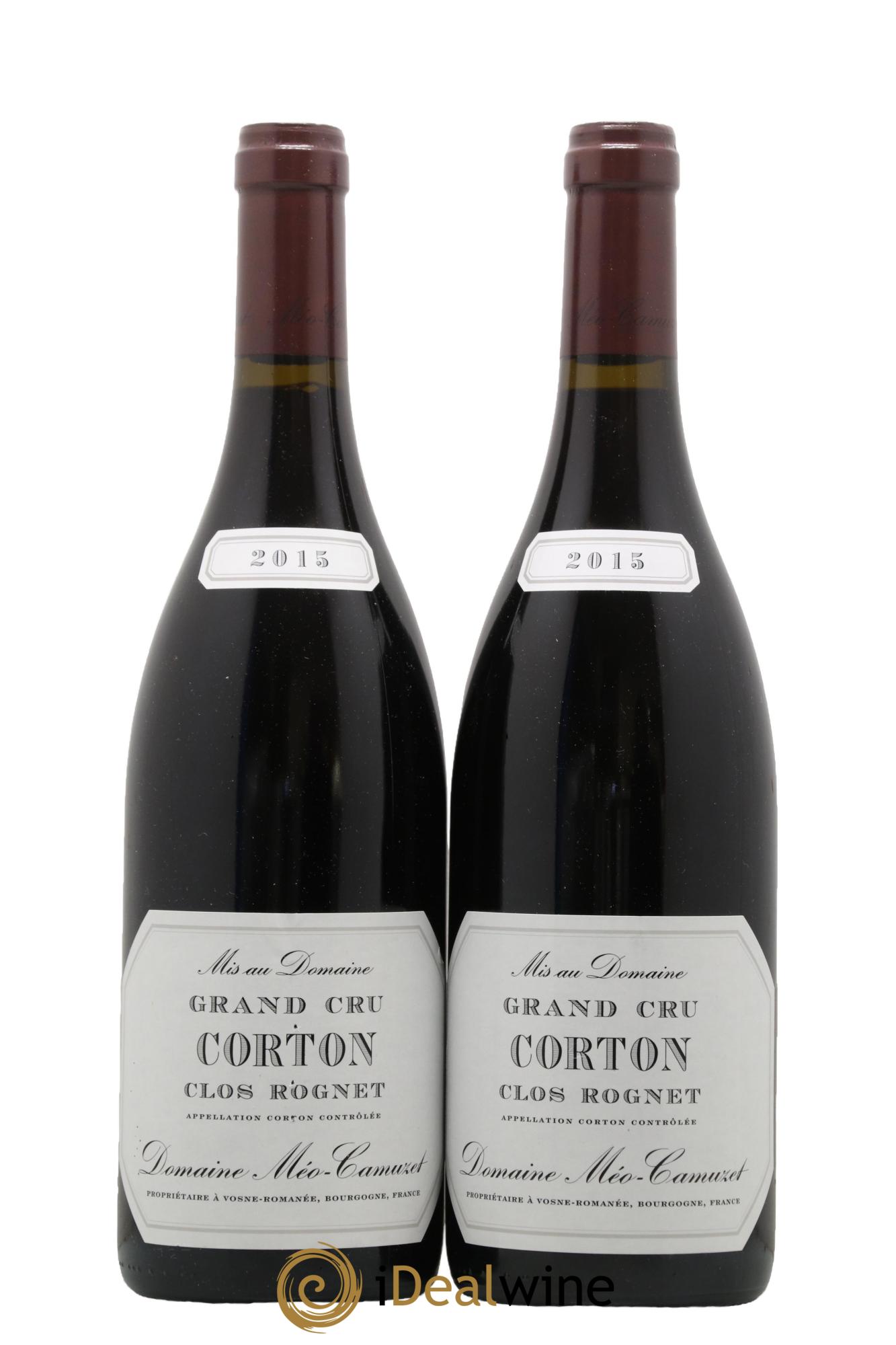 Corton Grand Cru Clos Rognet Méo-Camuzet (Domaine) 2015 - Lot de 2 bouteilles - 0