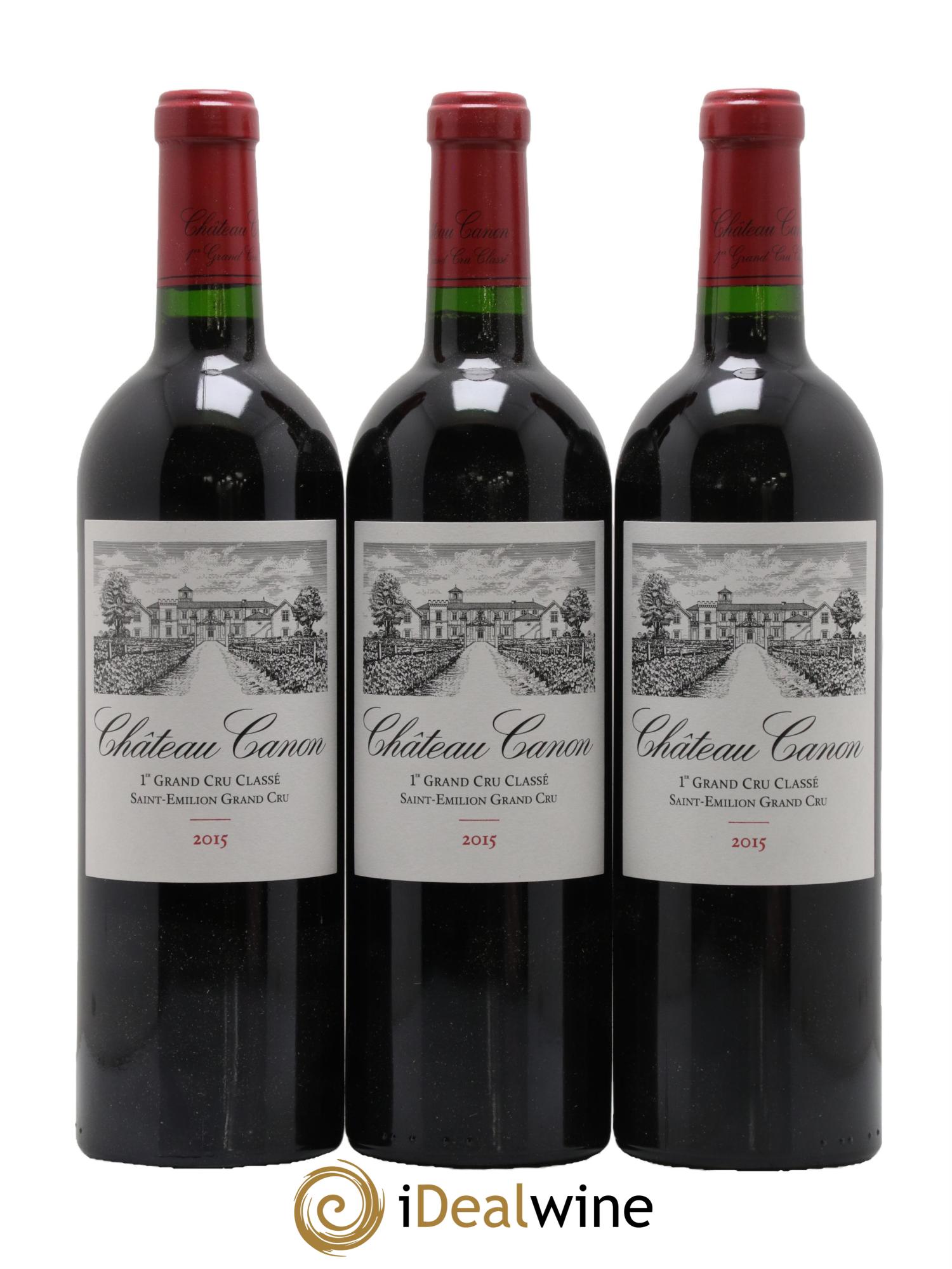 Château Canon 1er Grand Cru Classé B 2015 - Lot of 6 bottles - 1