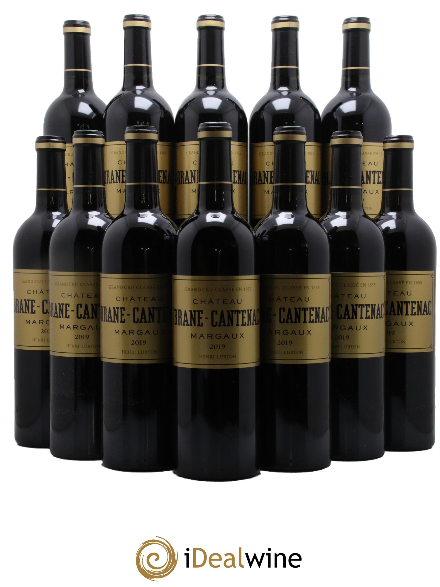 Château Brane Cantenac 2ème Grand Cru Classé 2019 - Lotto di 12 bottiglie - 0