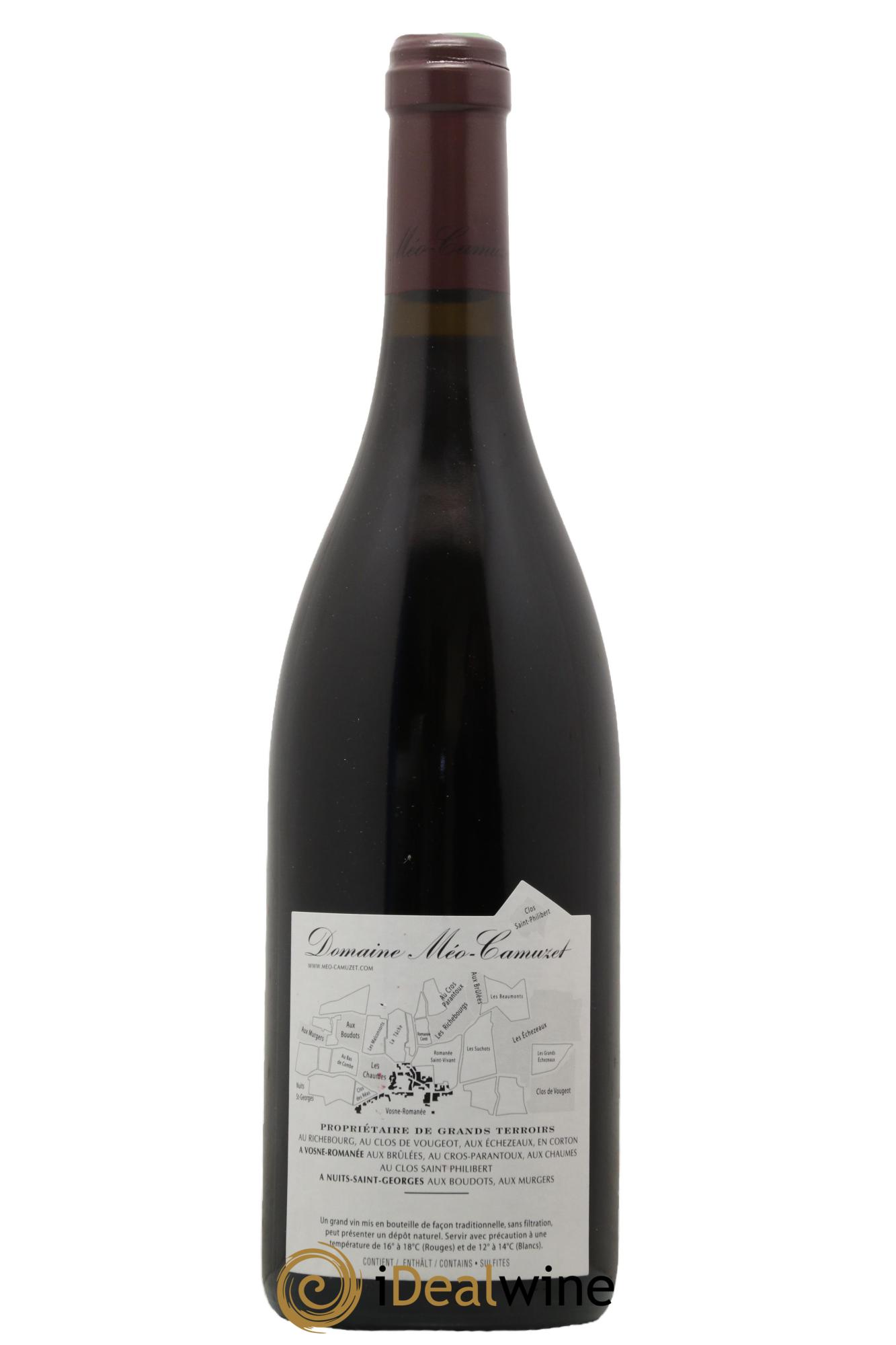 Corton Grand Cru Clos Rognet Méo-Camuzet (Domaine) 2012 - Posten von 1 Flasche - 1