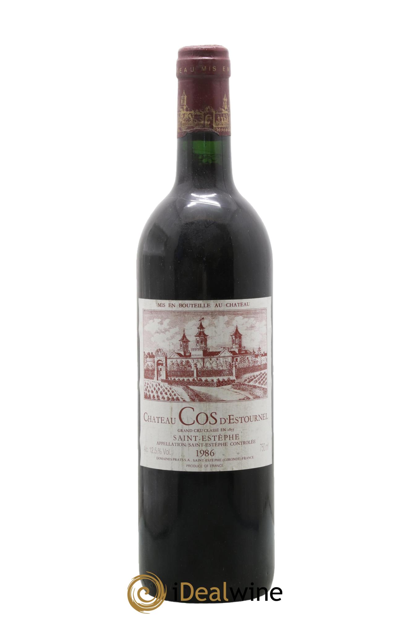 Cos d'Estournel 2ème Grand Cru Classé 1986 - Lot de 1 bouteille - 0