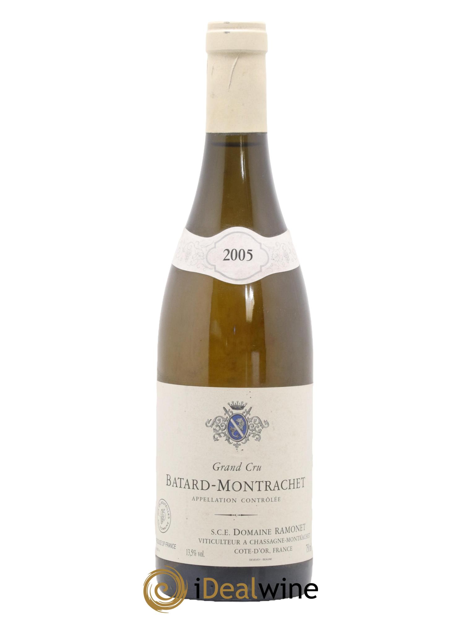 Bâtard-Montrachet Grand Cru Ramonet (Domaine) 2005 - Lotto di 1 bottiglia - 0