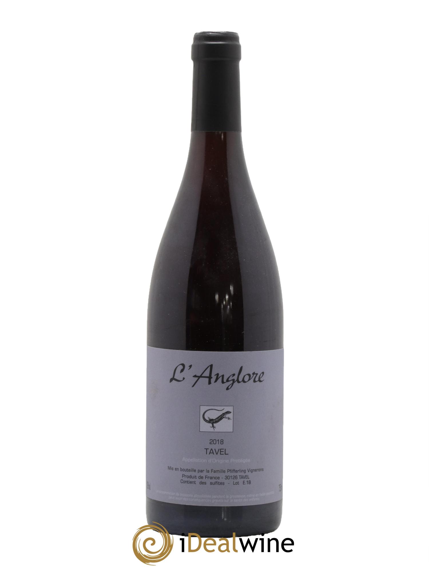 Tavel L'Anglore 2018 - Lot of 1 bottle - 0