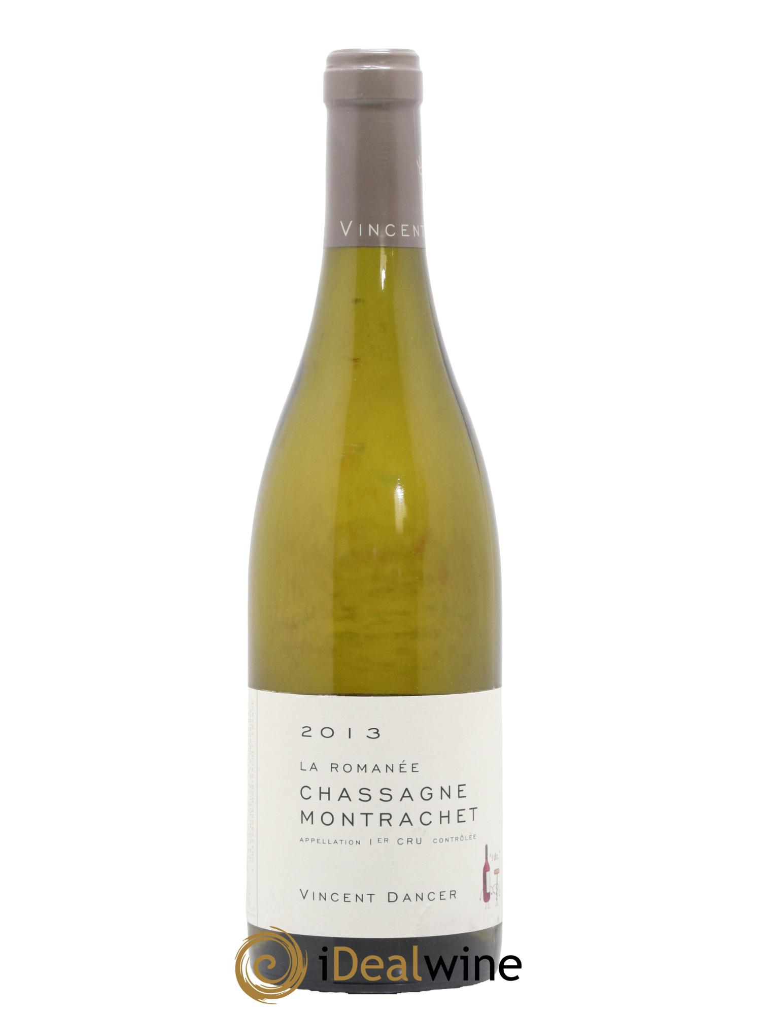 Chassagne-Montrachet 1er Cru La Romanée Vincent Dancer 2013 - Lot de 1 bouteille - 0