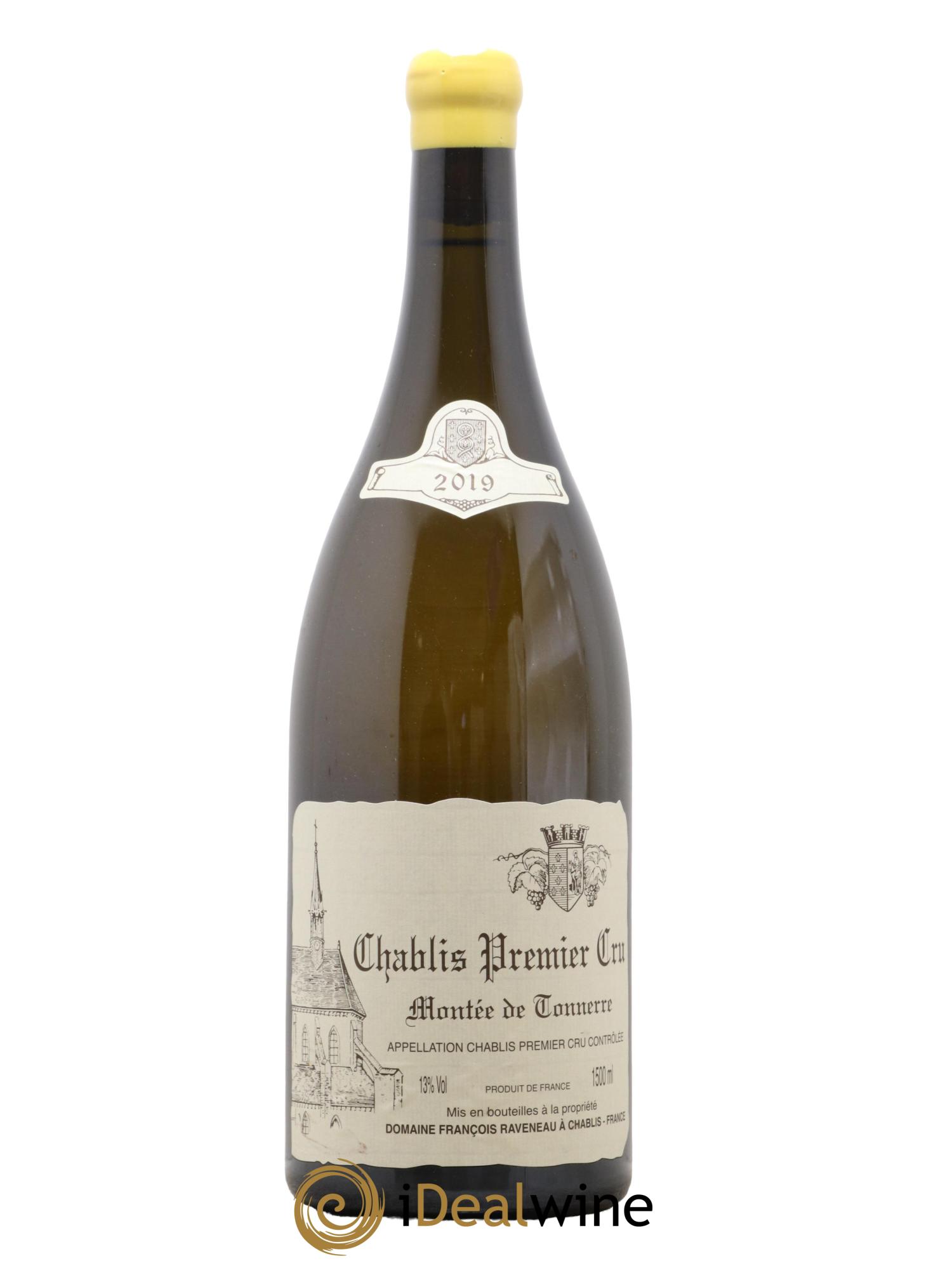 Chablis 1er Cru Montée de Tonnerre Raveneau (Domaine) 2019 - Lot de 1 magnum - 0