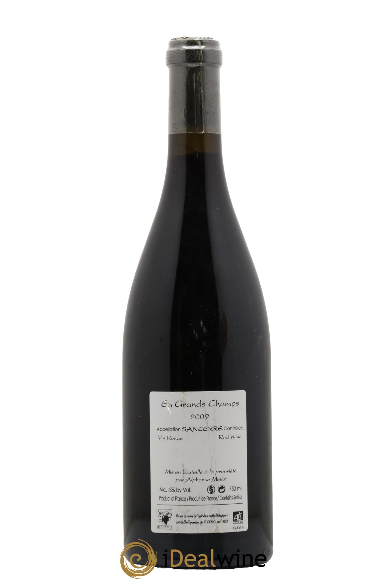 Sancerre En Grands Champs Alphonse Mellot  2009 - Lotto di 1 bottiglia - 1