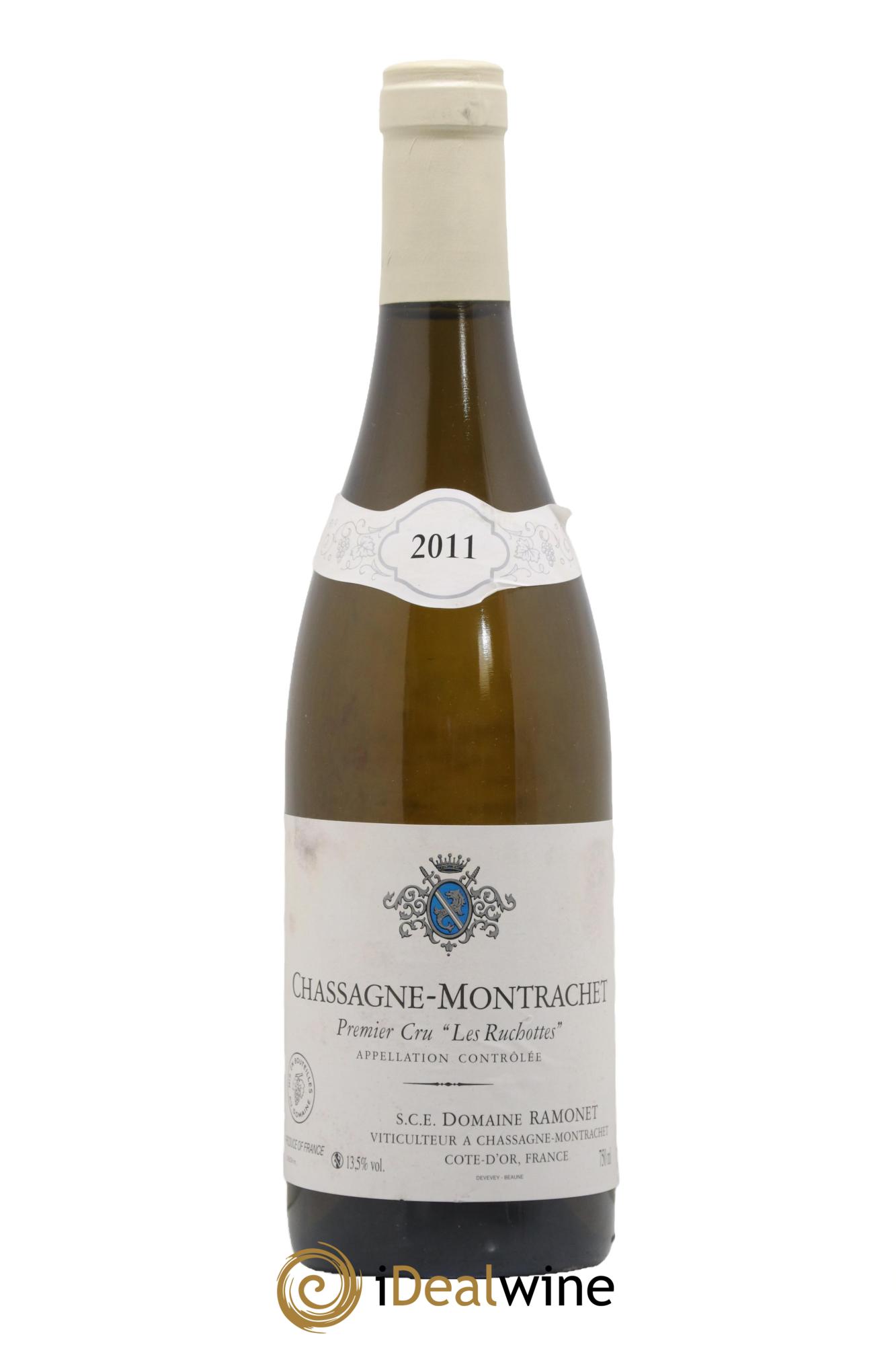 Chassagne-Montrachet 1er Cru Les Ruchottes Ramonet (Domaine) 2011 - Lotto di 1 bottiglia - 0