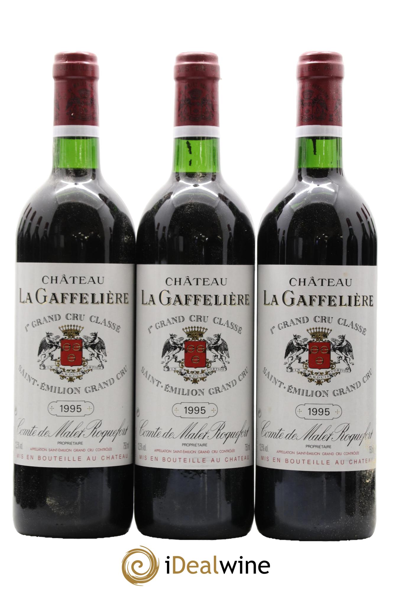 Château la Gaffelière 1er Grand Cru Classé B 1995 - Posten von 12 Flaschen - 1