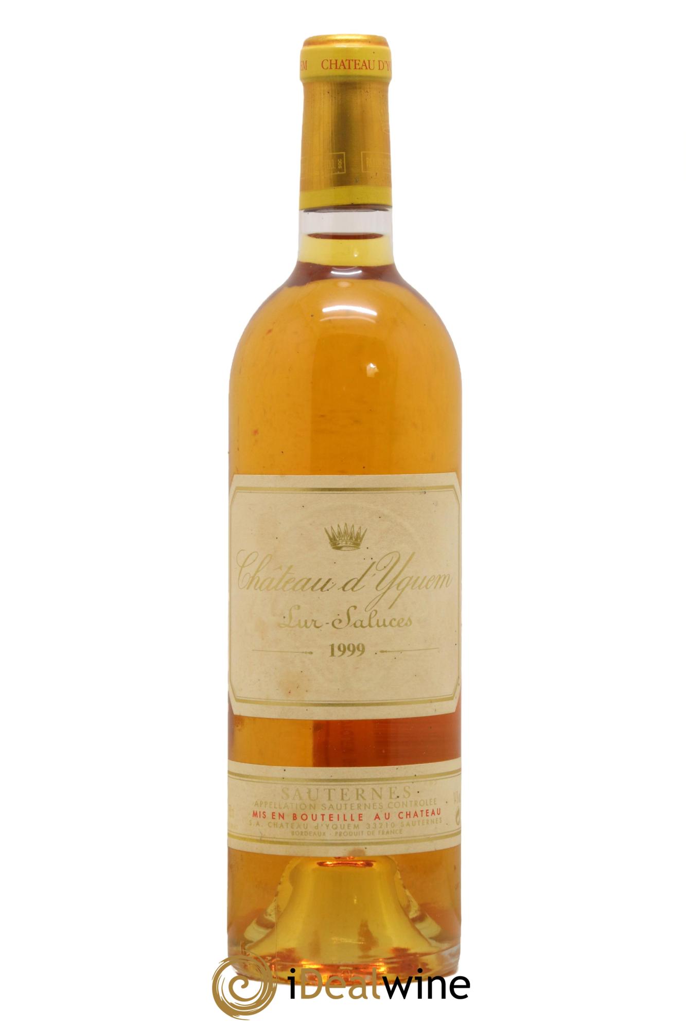 Château d' Yquem 1er Cru Classé Supérieur 1999 - Posten von 1 Flasche - 0