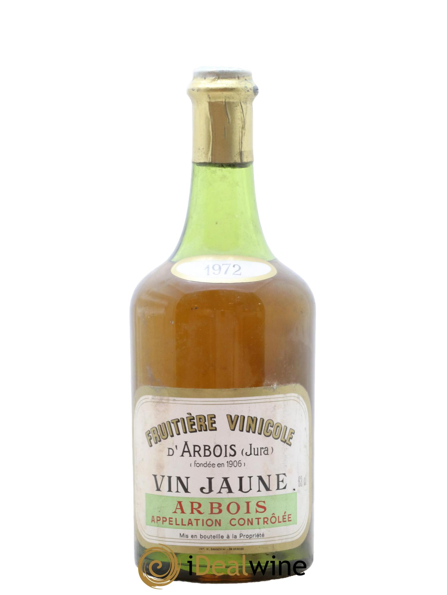 Arbois Vin Jaune Fruitière Vinicole d'Arbois 1972 - Lot de 1 clavelin - 0