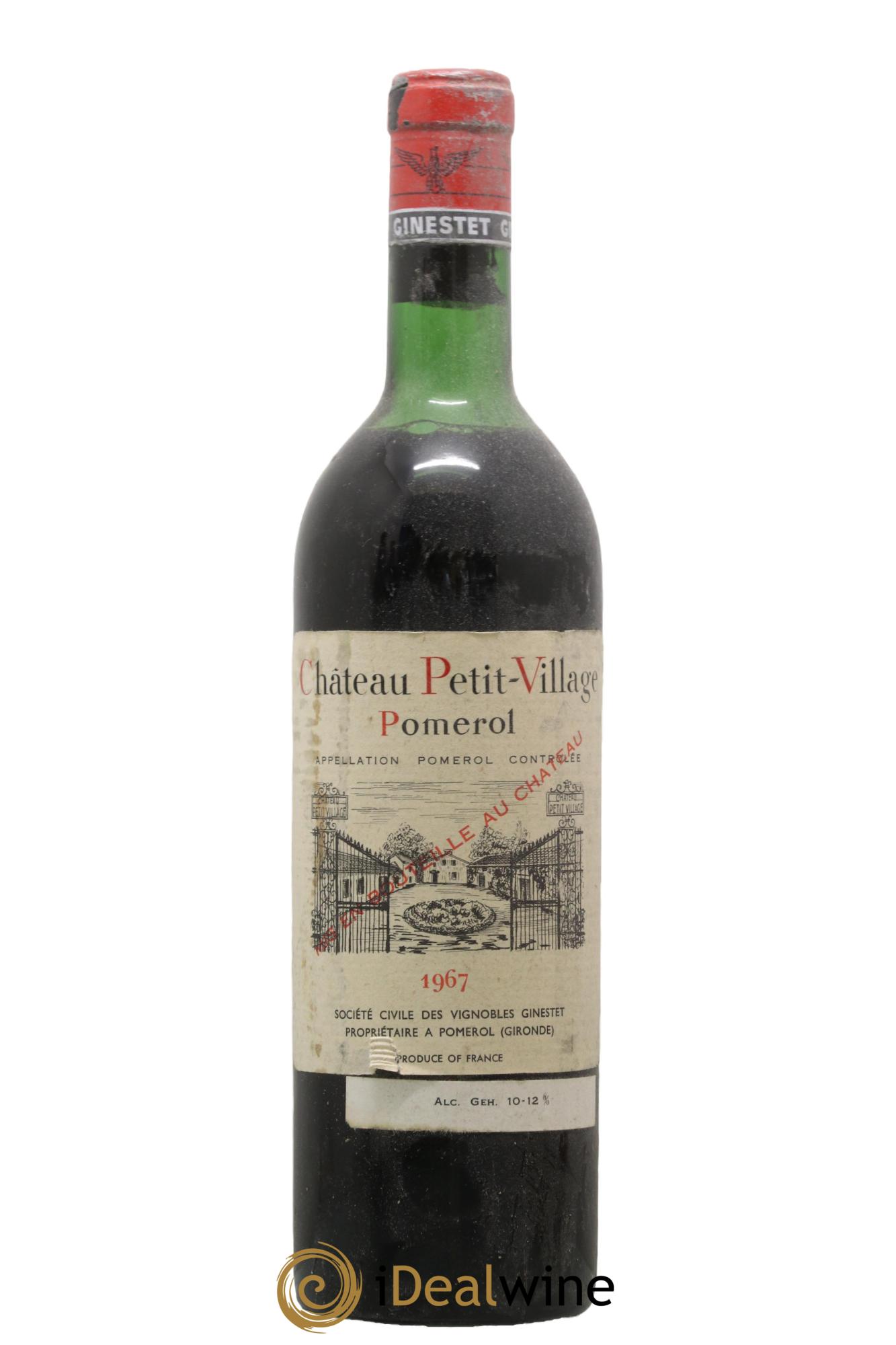 Château Petit Village 1967 - Lot de 1 bouteille - 0