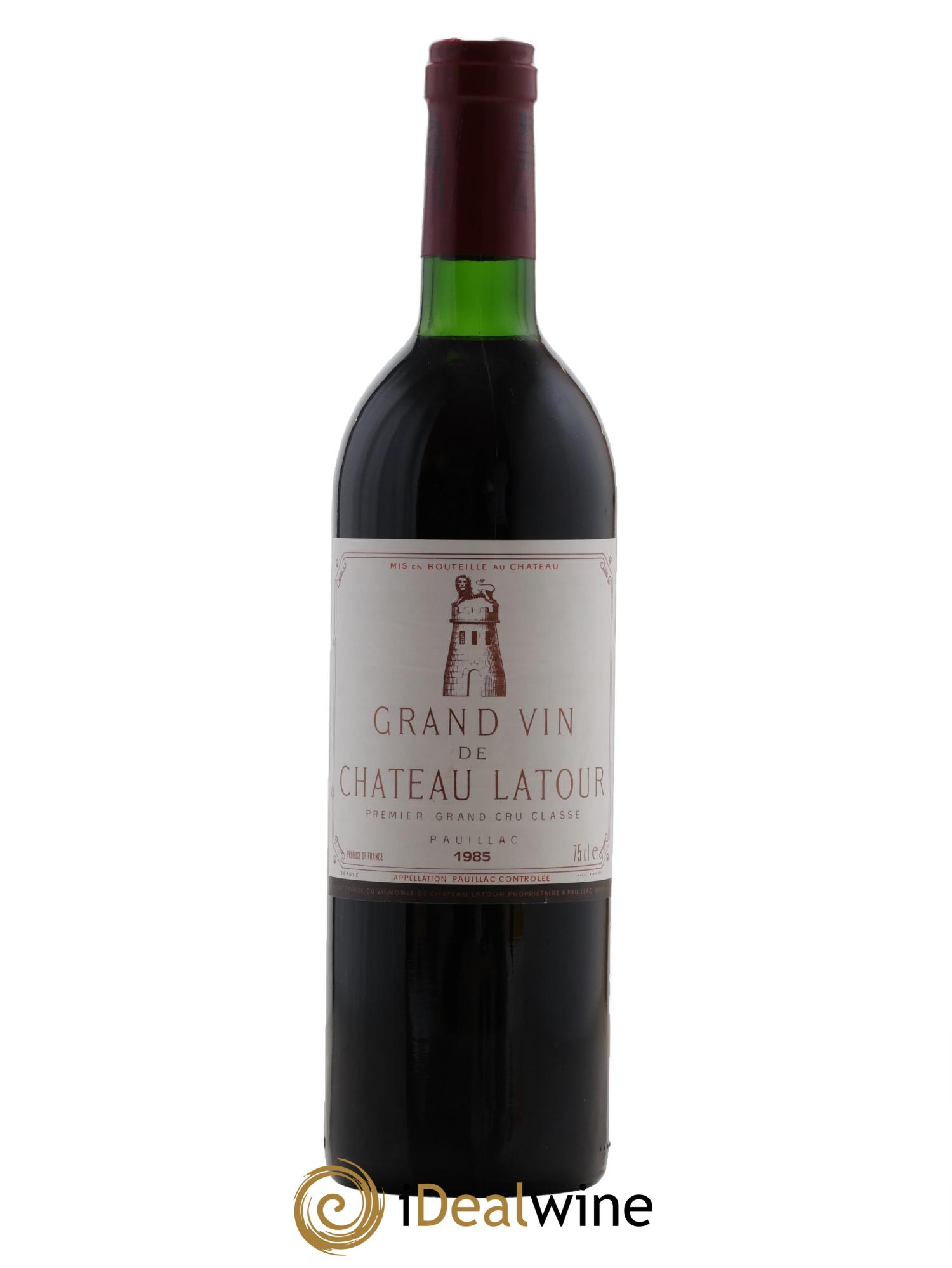 Château Latour 1er Grand Cru Classé  1985 - Lot de 1 bouteille - 0