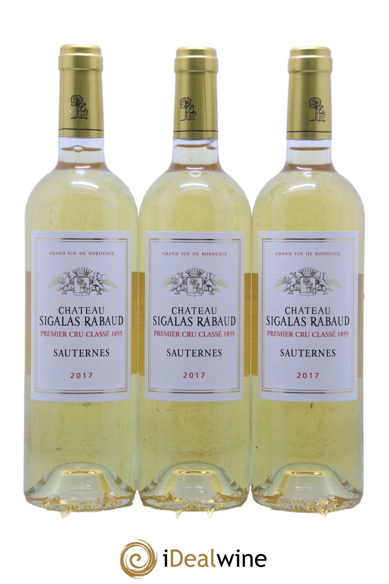 Château Sigalas Rabaud 1er Grand Cru Classé  2017 - Lot de 6 bouteilles - 2